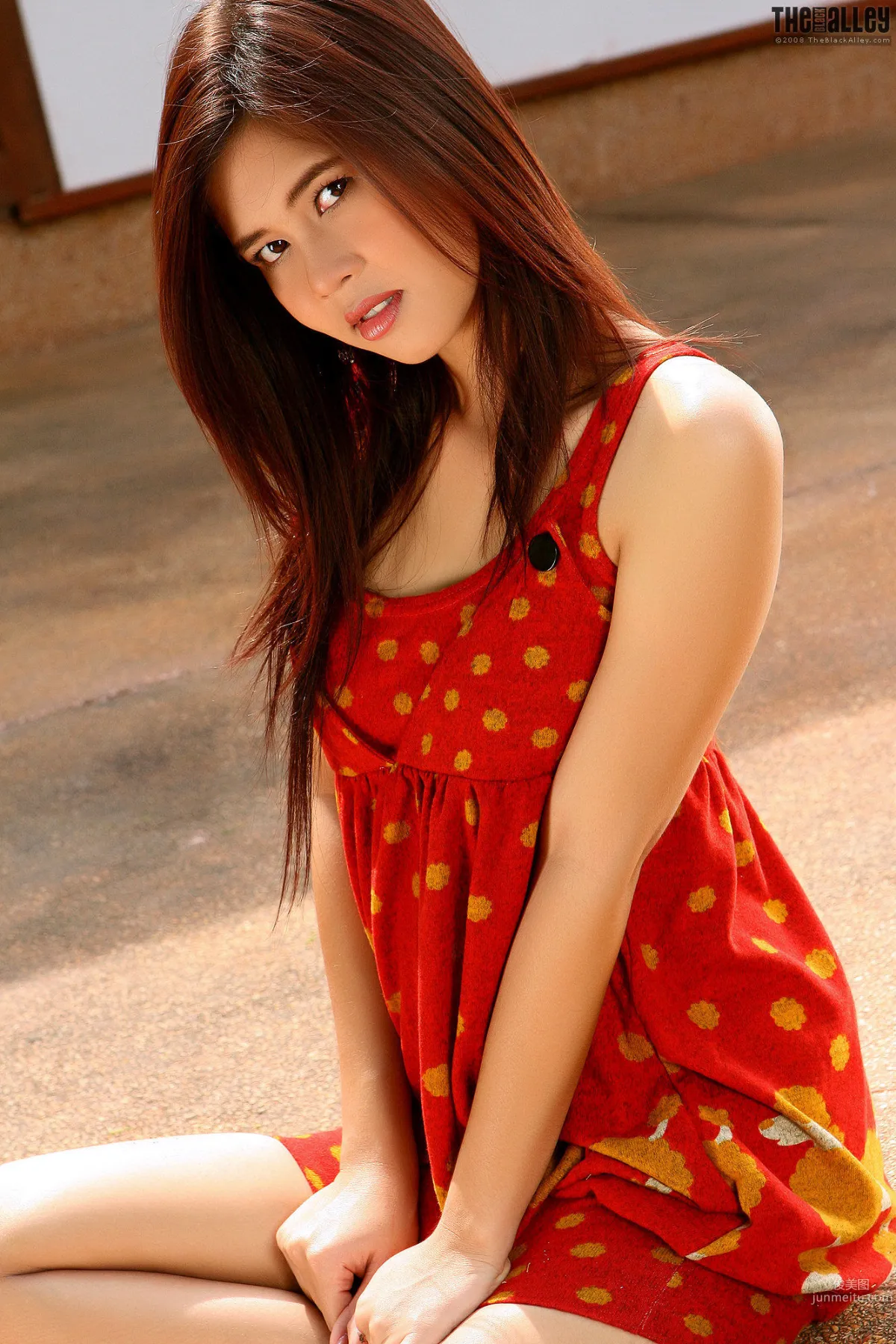 [The Black Alley] Mona Lee 清纯连衣裙 写真集10