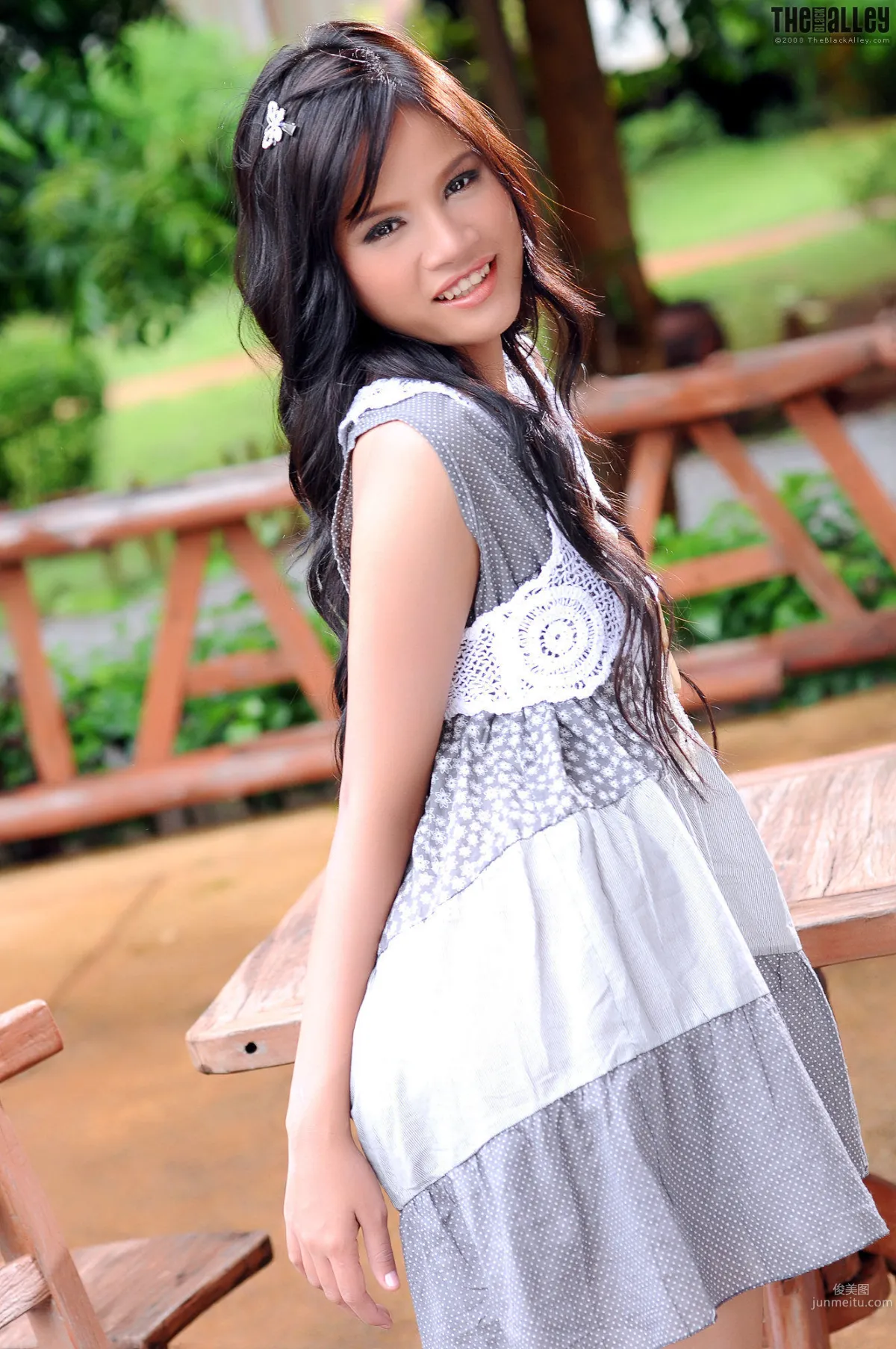 [The Black Alley] Honey Koo, Pure Dress Photo Set photo 19
