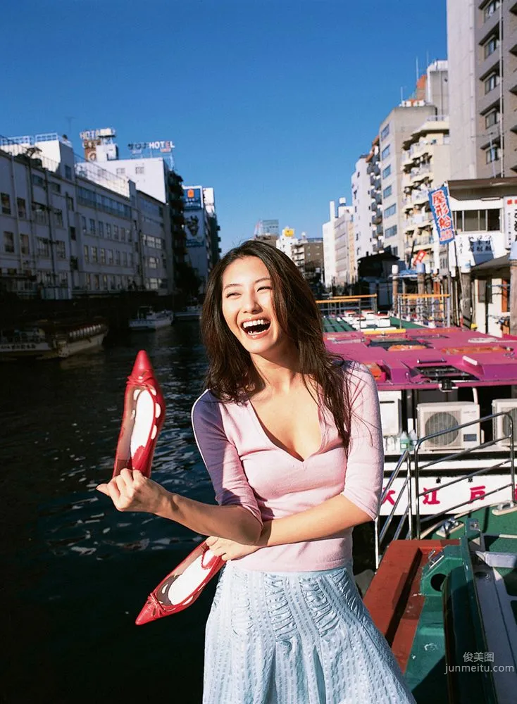 Haruna Yabuki, Waiting at the Pier Photo Set [YS Web] Vol.150 photo 17