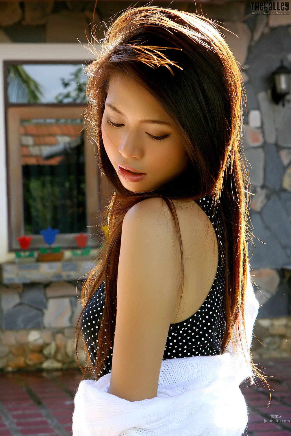 [The Black Alley] Jennie Leung, Pure Dress Photo Set photo 16