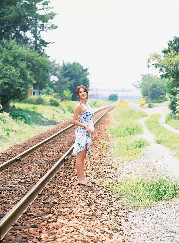 Haruna Yabuki, Waiting at the Pier Photo Set [YS Web] Vol.150 photo 53
