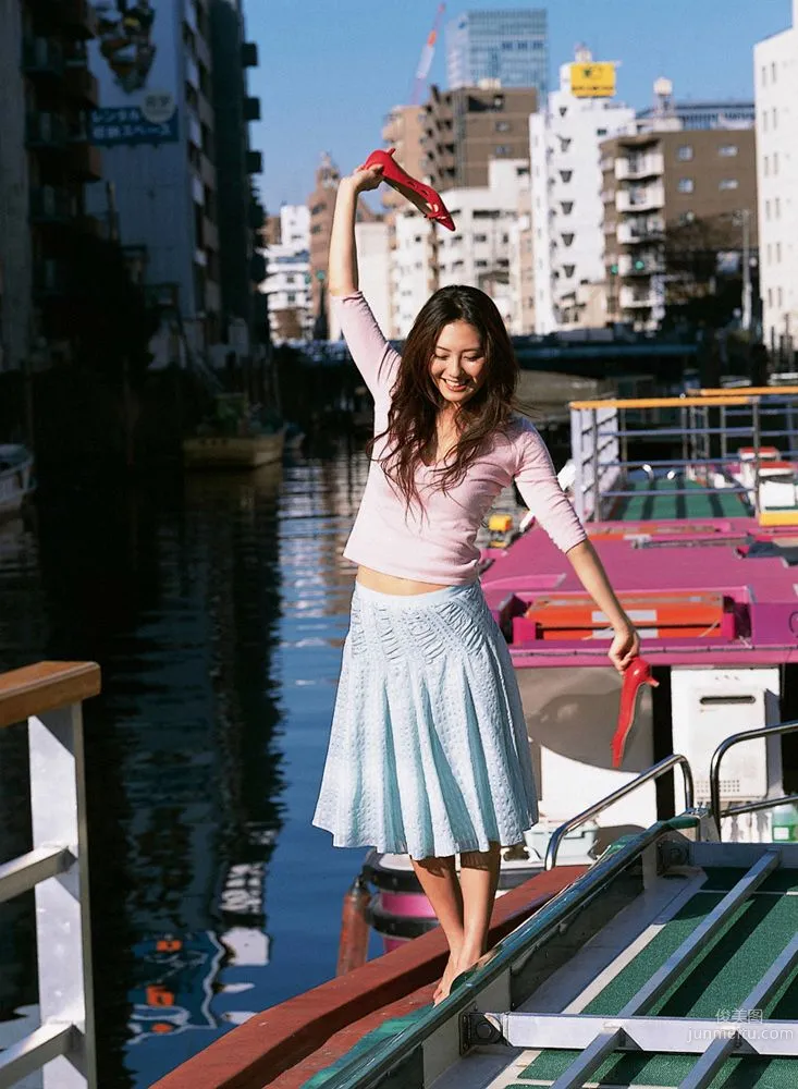 Haruna Yabuki, Waiting at the Pier Photo Set [YS Web] Vol.150 photo 14
