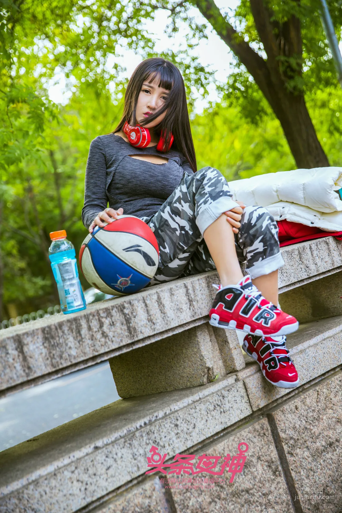 Bai Yihan, Your Basketball Baby Girlfriend [TouTiao Goddess] Photo Set photo 8