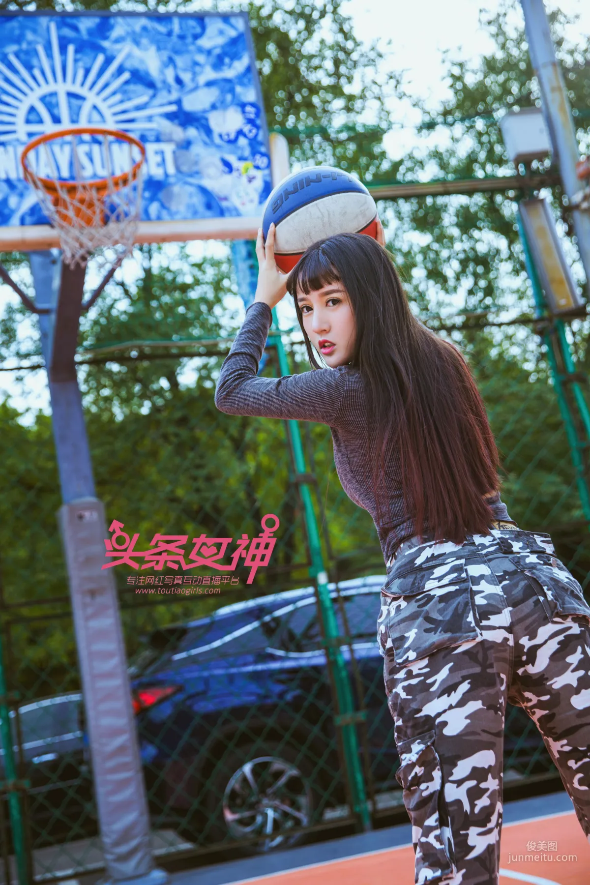 Bai Yihan, Your Basketball Baby Girlfriend [TouTiao Goddess] Photo Set photo 10