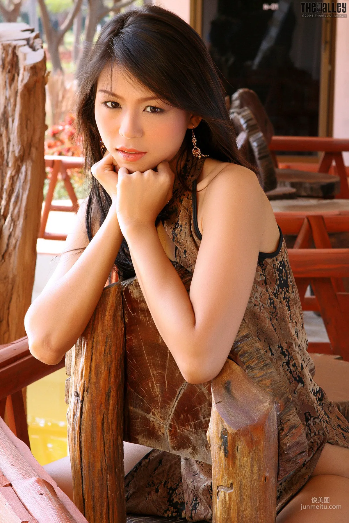 [The Black Alley] Vicky Wei Cheongsam Temptation Photo Set photo 19