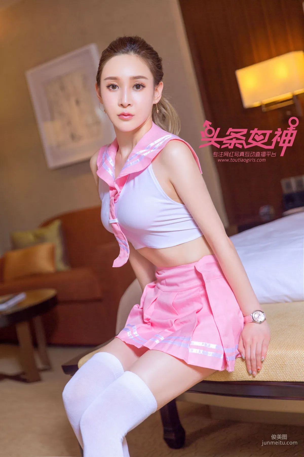 Shen Meiyan Peggy Sailor Moon [TouTiao Goddess] Photo Set photo 8