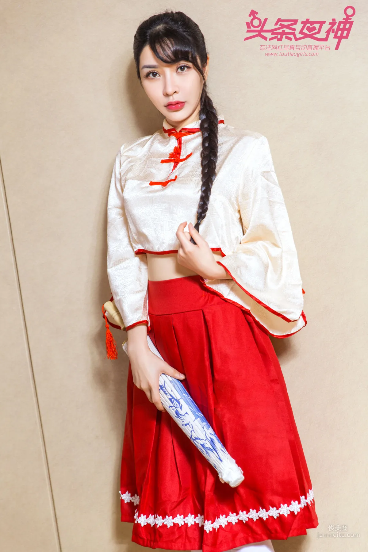 Baby《Republic of China Era Idol Beautiful Girl》 [TouTiao Goddess] Photo Set photo 3
