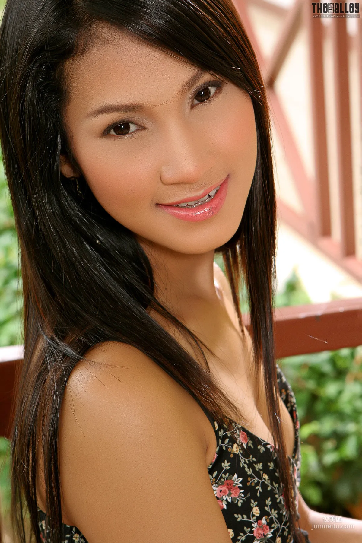 [The Black Alley] Sophie Chin Slip Dress Young Model Photo Set photo 12