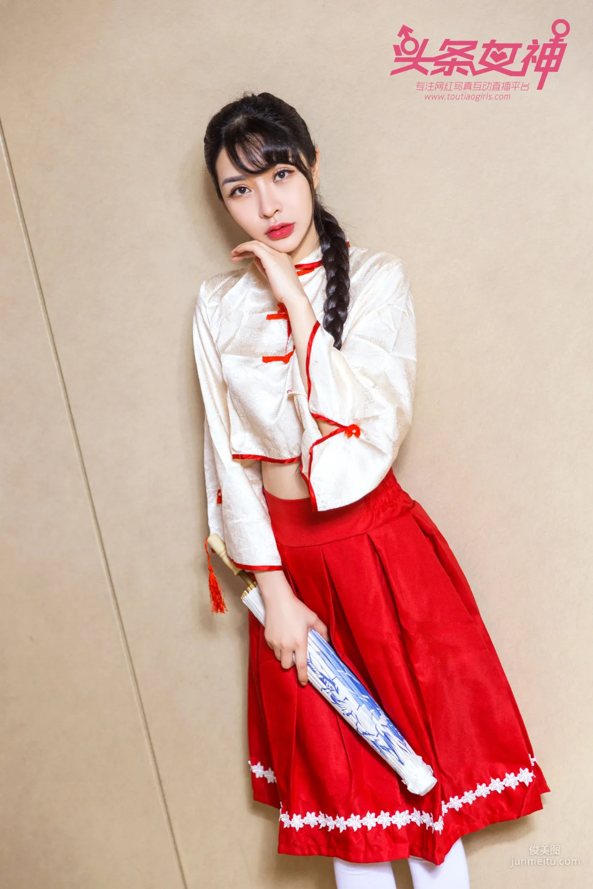 Baby《Republic of China Era Idol Beautiful Girl》 [TouTiao Goddess] Photo Set photo 2