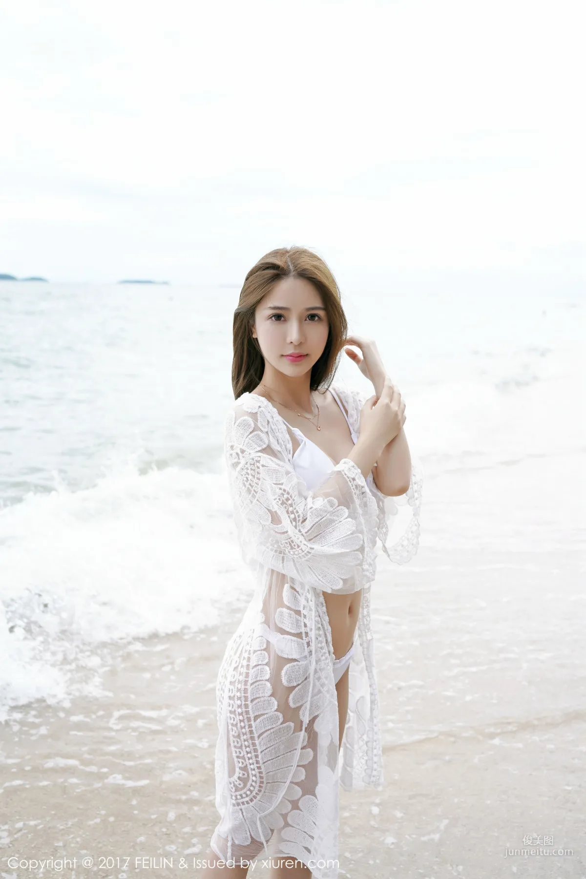 luna Zhang Jingyan 'Fresh and Moving Like the Girl Next Door' [FeiLin] Vol.110 Photo Set photo 9