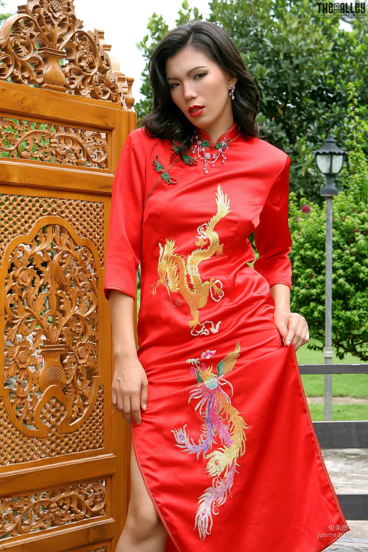 [TheBlackAlley/TBA] Wang Xiao Hong Classic Qipao Photo Set photo 4