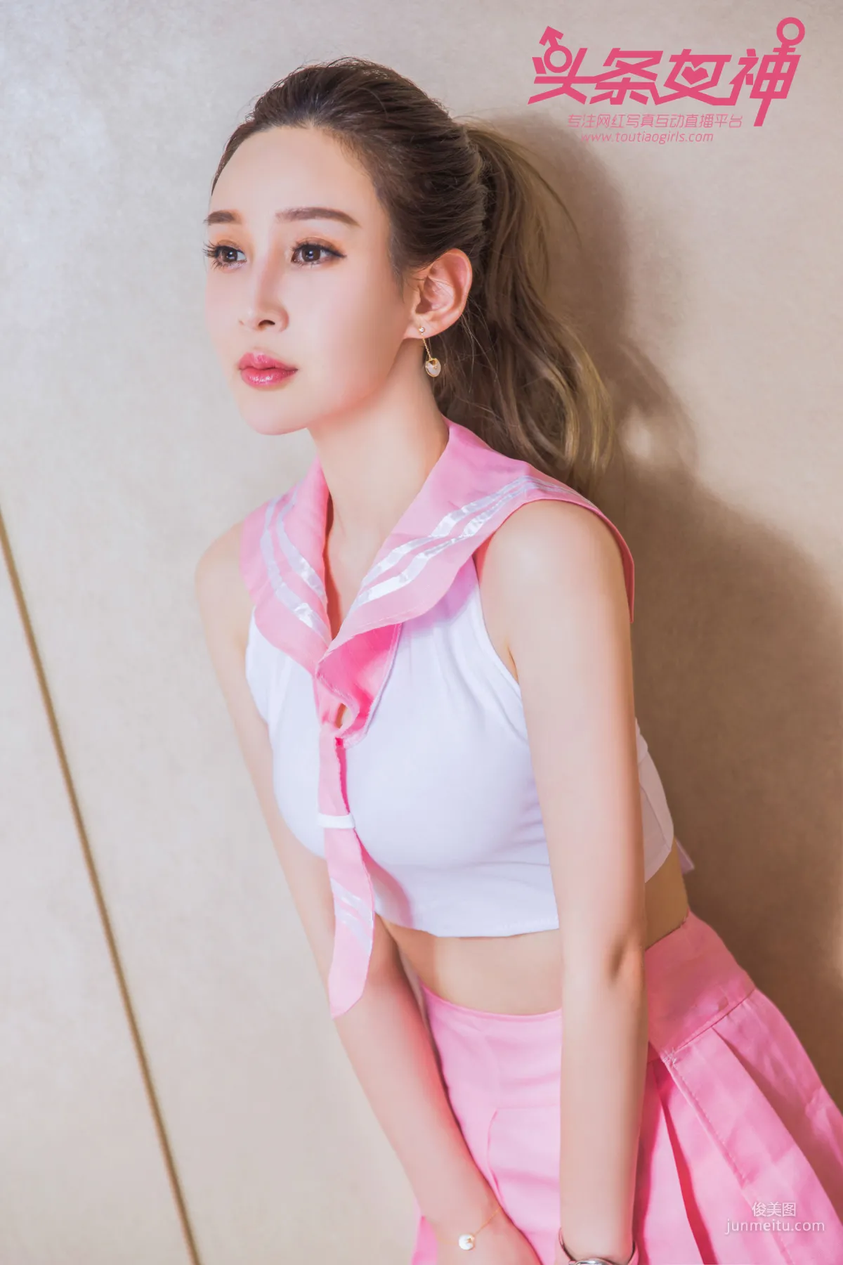 Shen Meiyan Peggy Sailor Moon [TouTiao Goddess] Photo Set photo 1