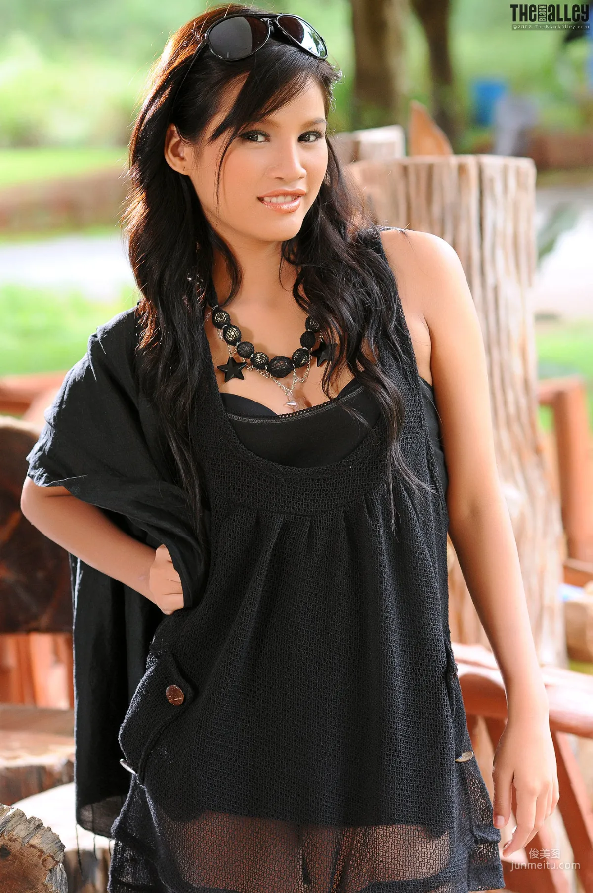 [TheBlackAlley] Honey Koo 黑色連衣裙 寫真集 6