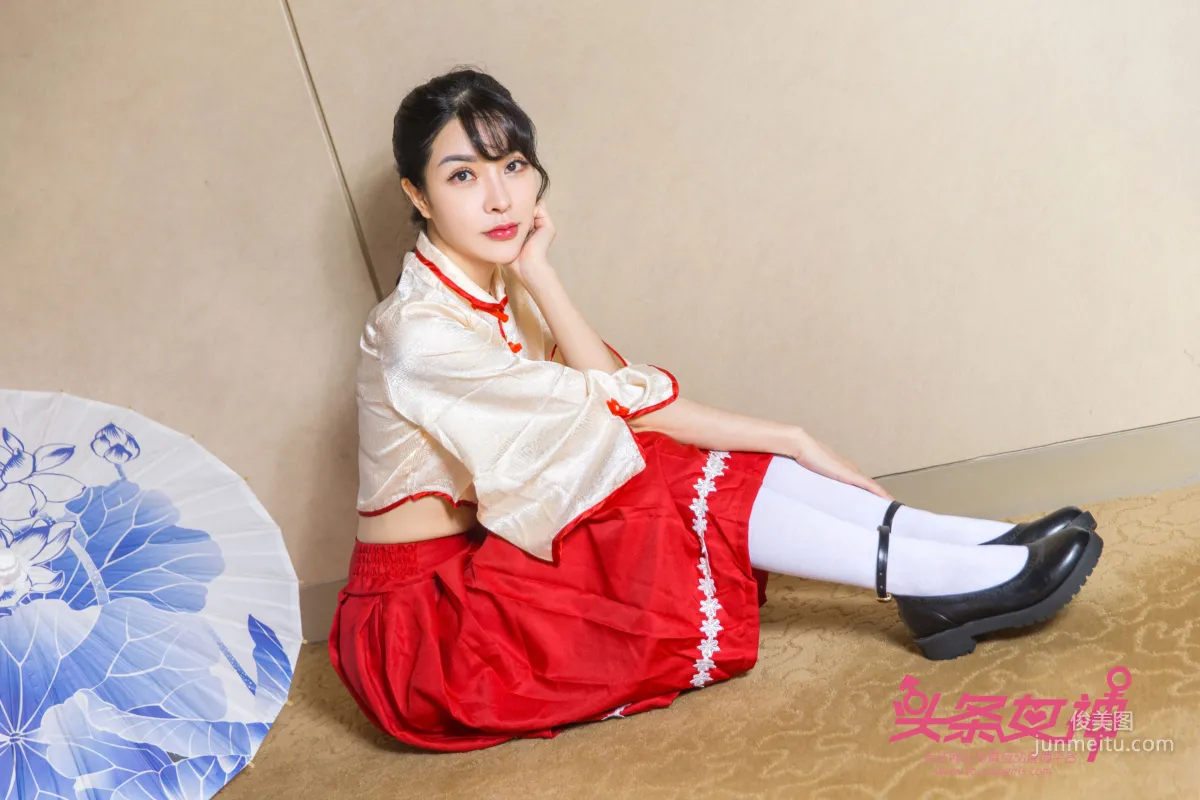 Baby《Republic of China Era Idol Beautiful Girl》 [TouTiao Goddess] Photo Set photo 9
