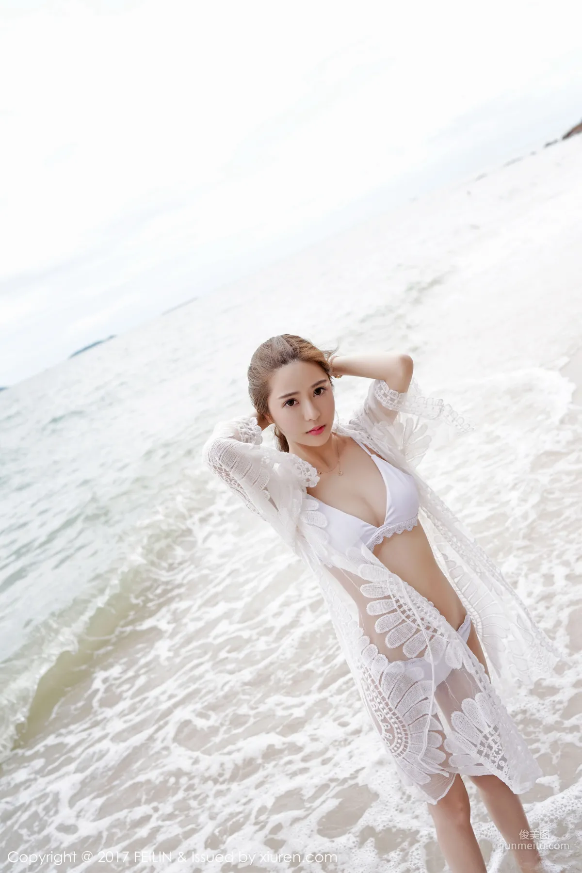 luna Zhang Jingyan 'Fresh and Moving Like the Girl Next Door' [FeiLin] Vol.110 Photo Set photo 11