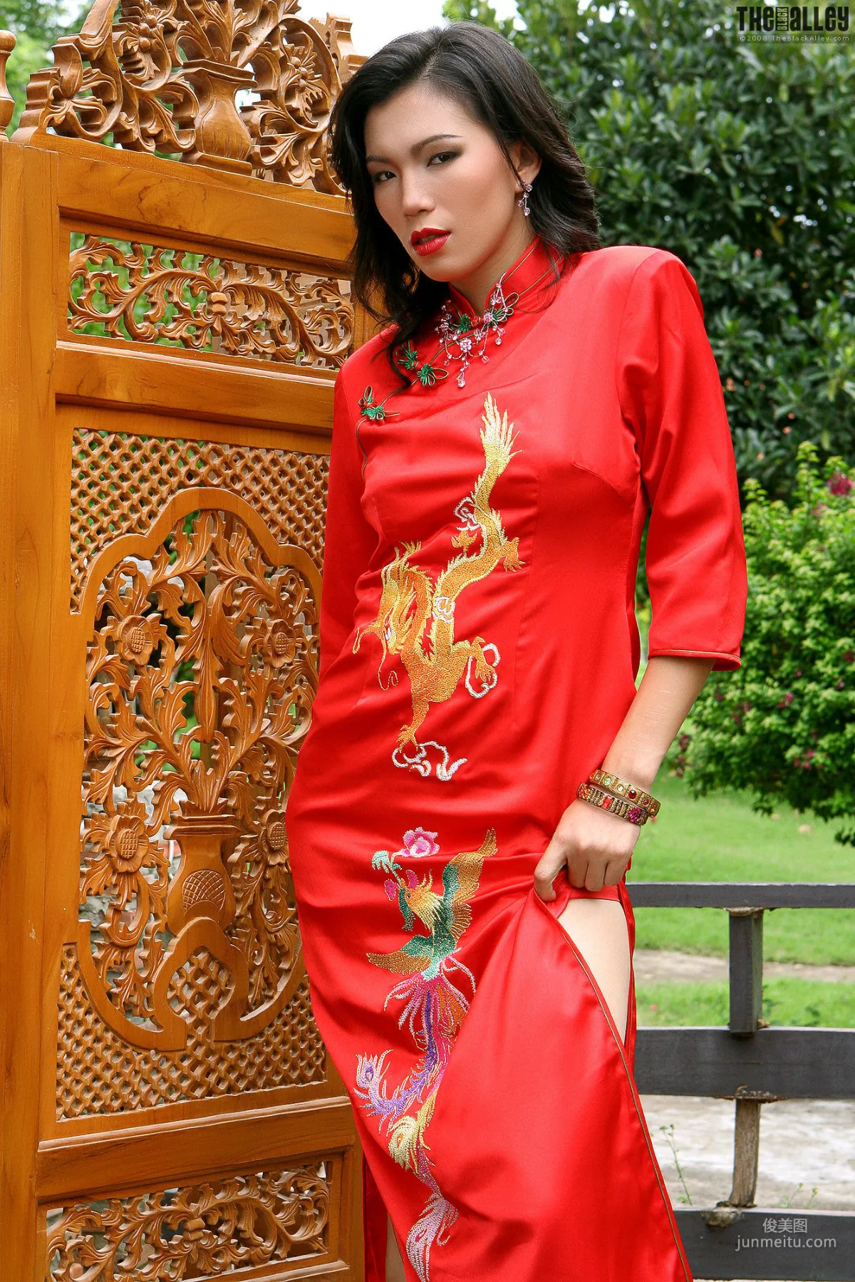 [TheBlackAlley/TBA] Wang Xiao Hong Classic Qipao Photo Set photo 8