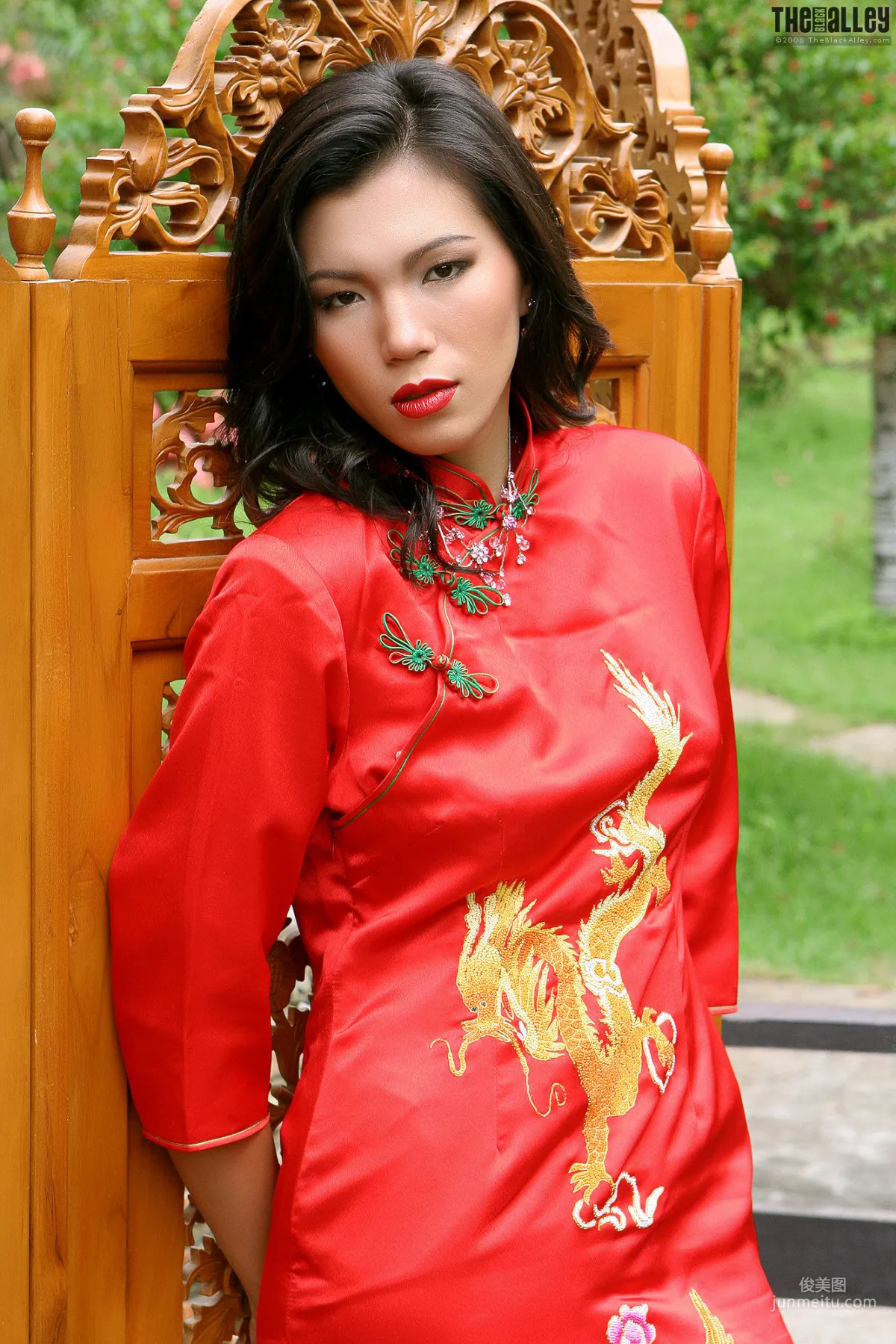 [TheBlackAlley/TBA] Wang Xiao Hong Classic Qipao Photo Set photo 1