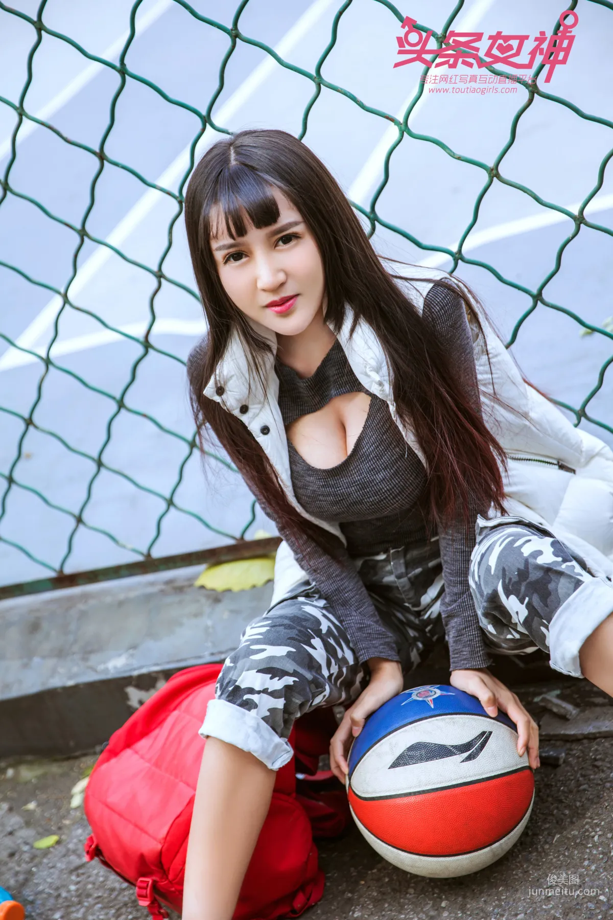 Bai Yihan, Your Basketball Baby Girlfriend [TouTiao Goddess] Photo Set photo 4