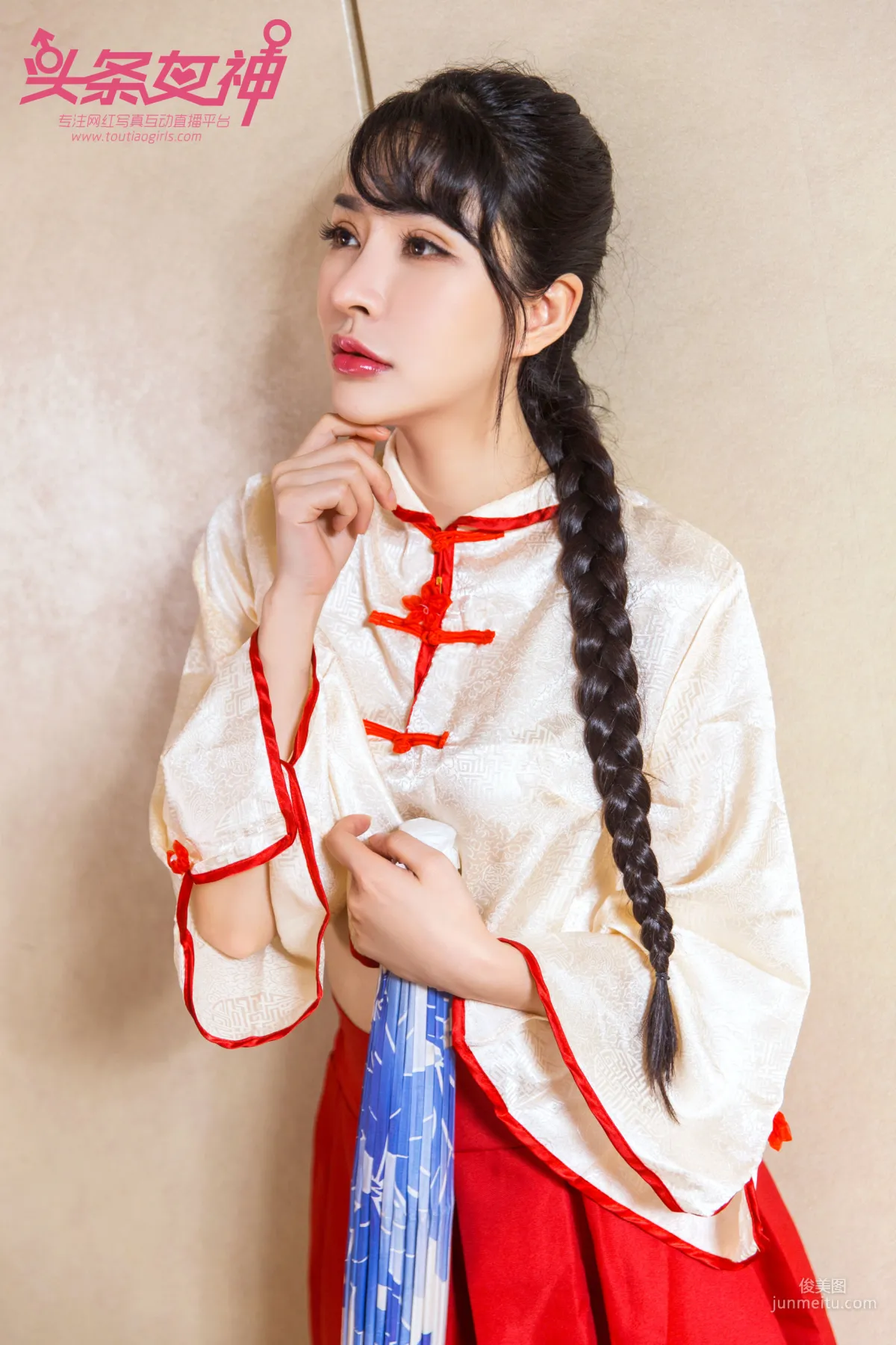 Baby《Republic of China Era Idol Beautiful Girl》 [TouTiao Goddess] Photo Set photo 5