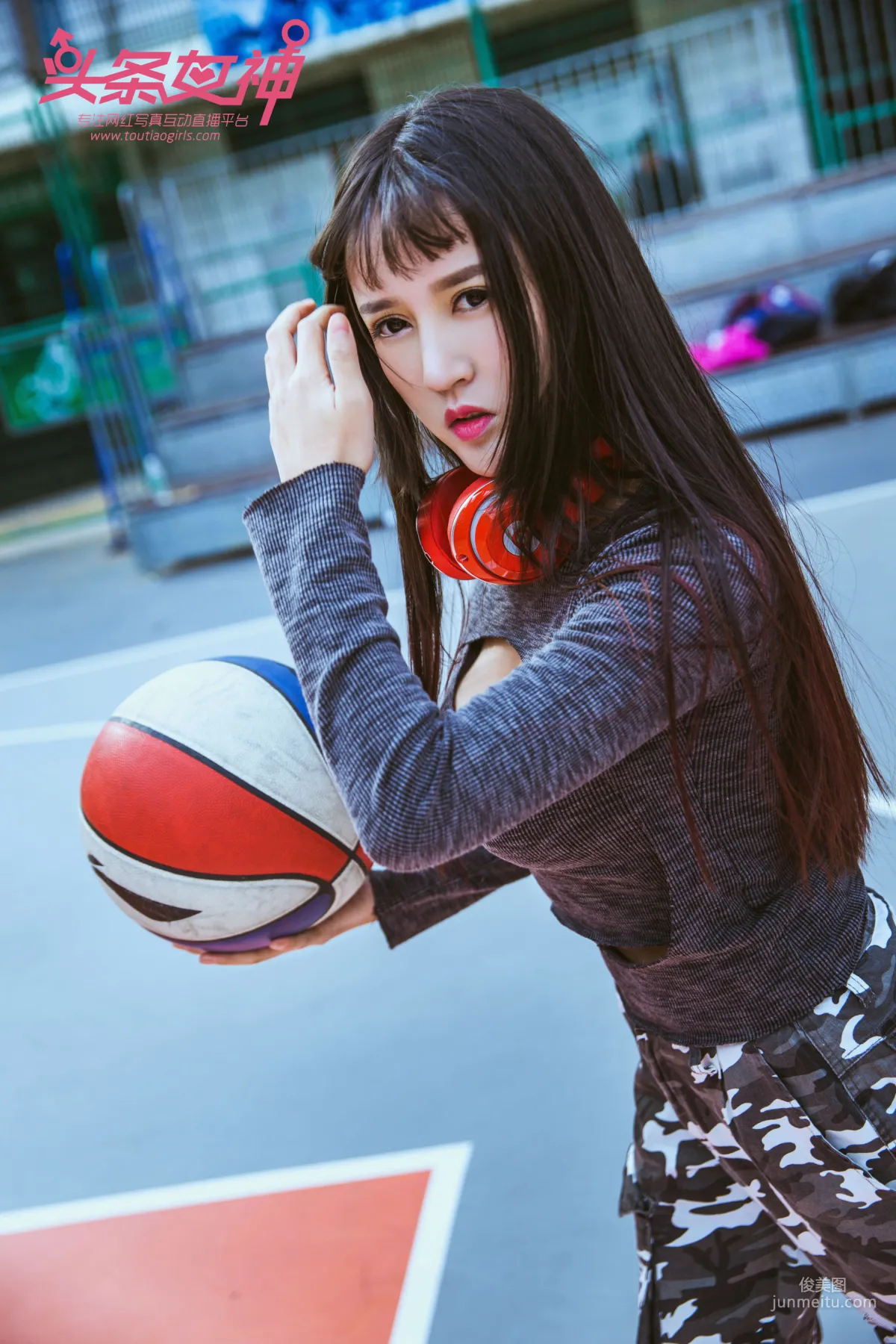 Bai Yihan, Your Basketball Baby Girlfriend [TouTiao Goddess] Photo Set photo 9