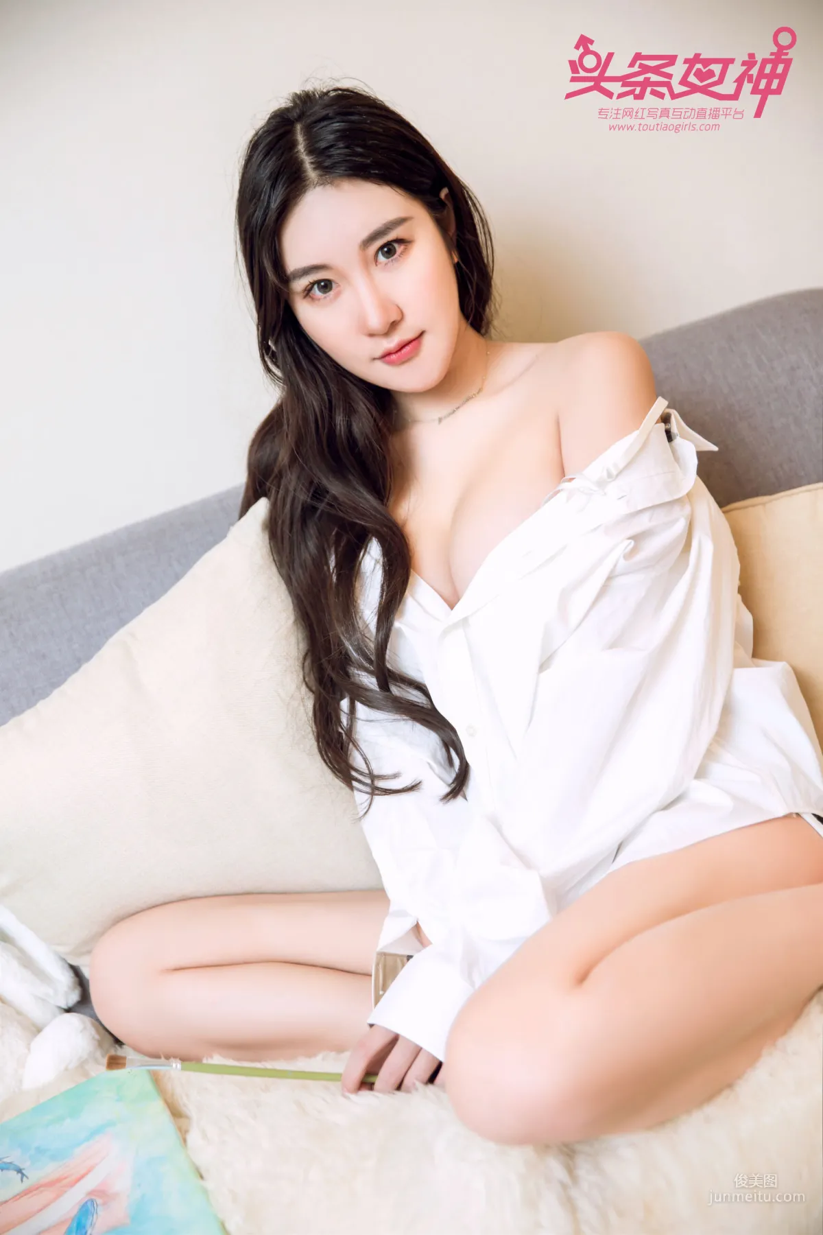 An Yuqi, Girl in the Painting [TouTiao Goddess] Photo Set photo 7
