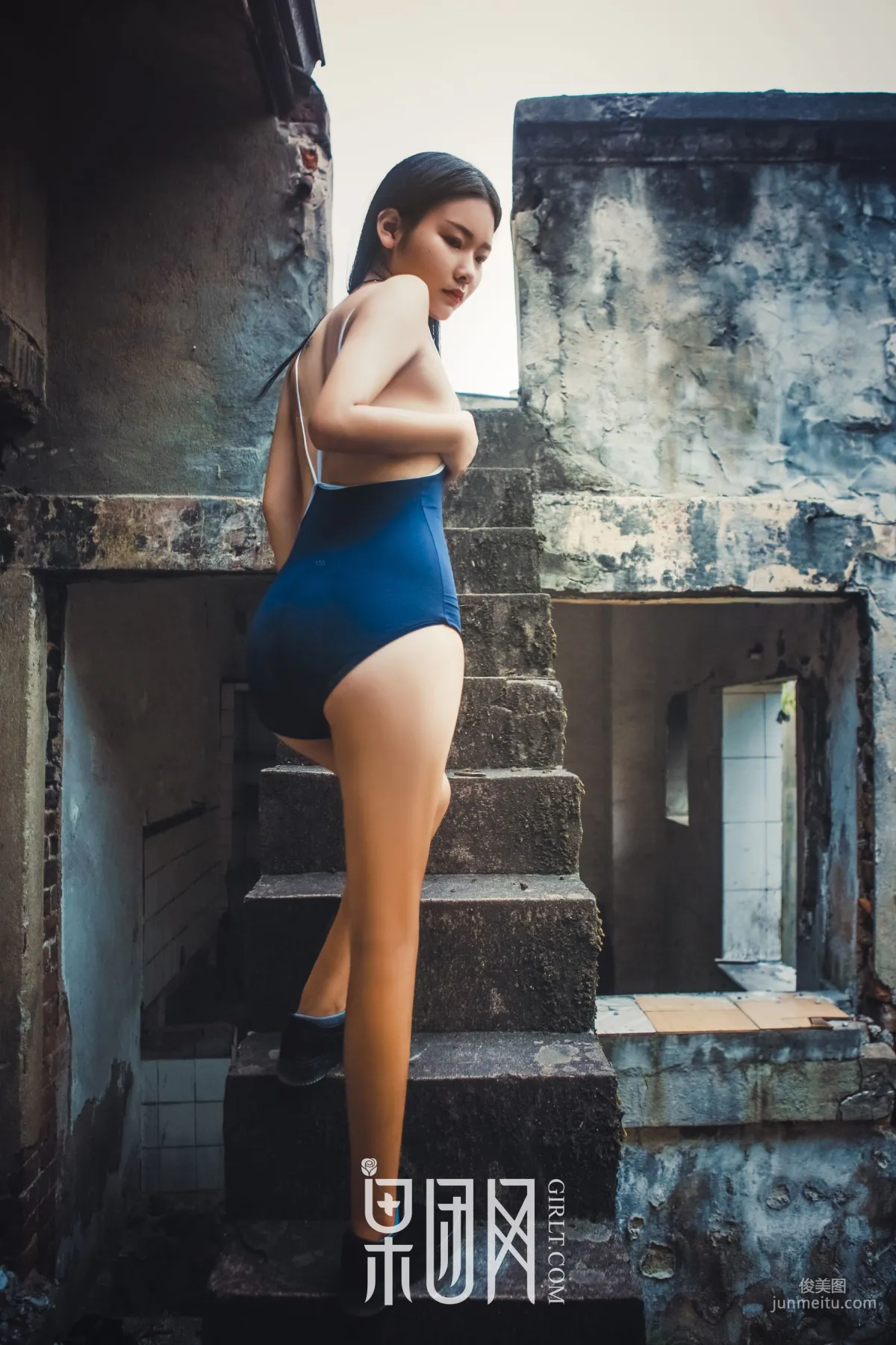 In the Silent and Dilapidated Old House, a Steamy Scene Is Unfolding! [Girlt] NO.089 Photo Set photo 8