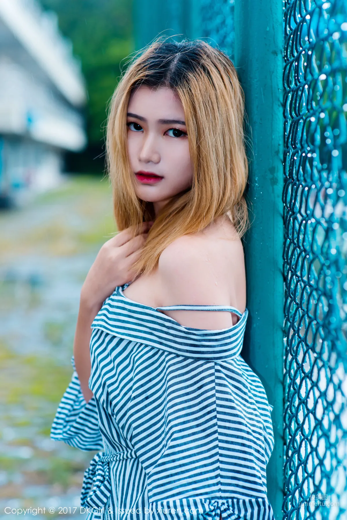 Ting Tingting, 172 Long-Legged Beauty, Bold Outdoor Exposure [DKGirl] Vol.038 Photo Set photo 8