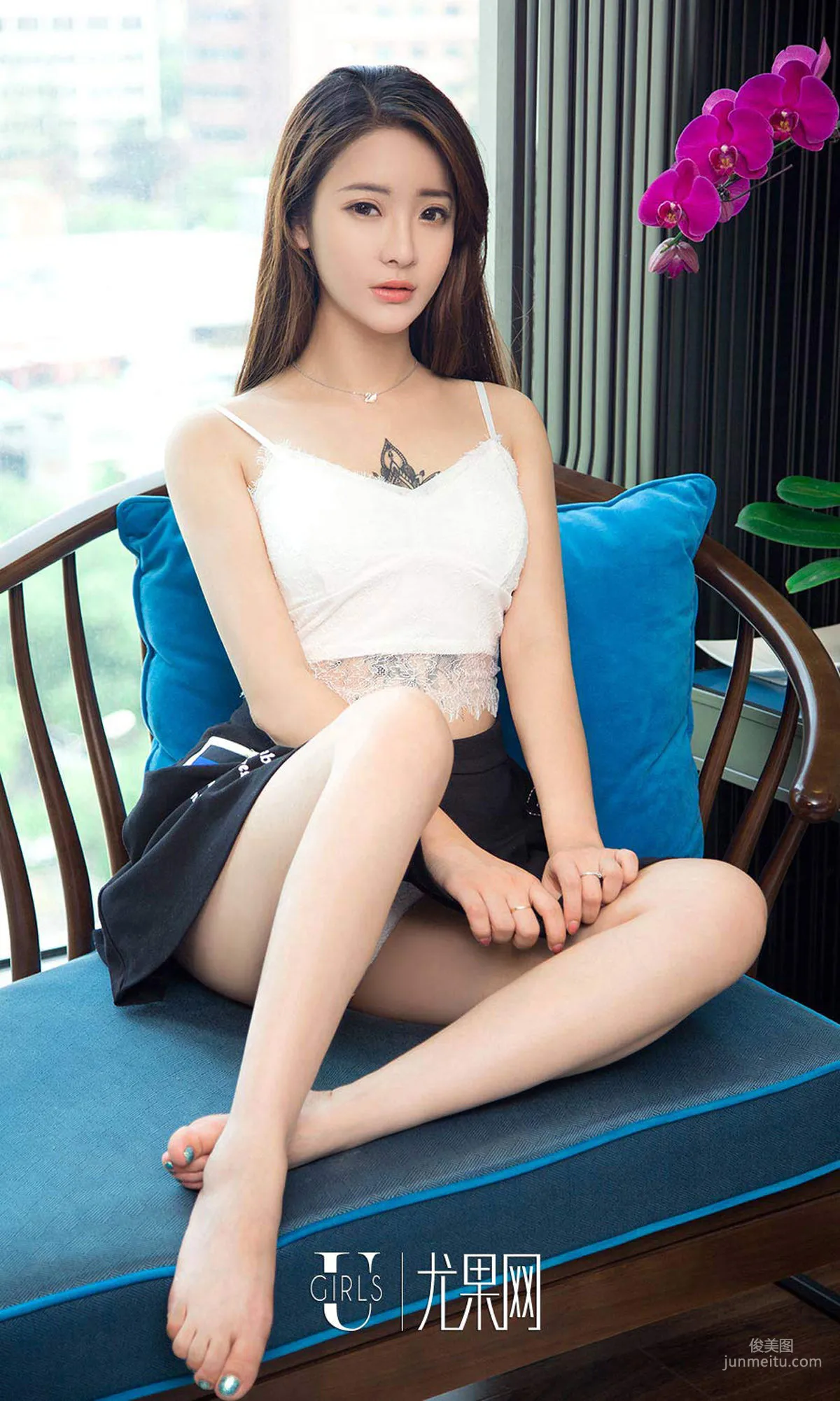 Liu Tiantian, Suspender Party, [Ugirls App] NO.929 Photo Set photo 22