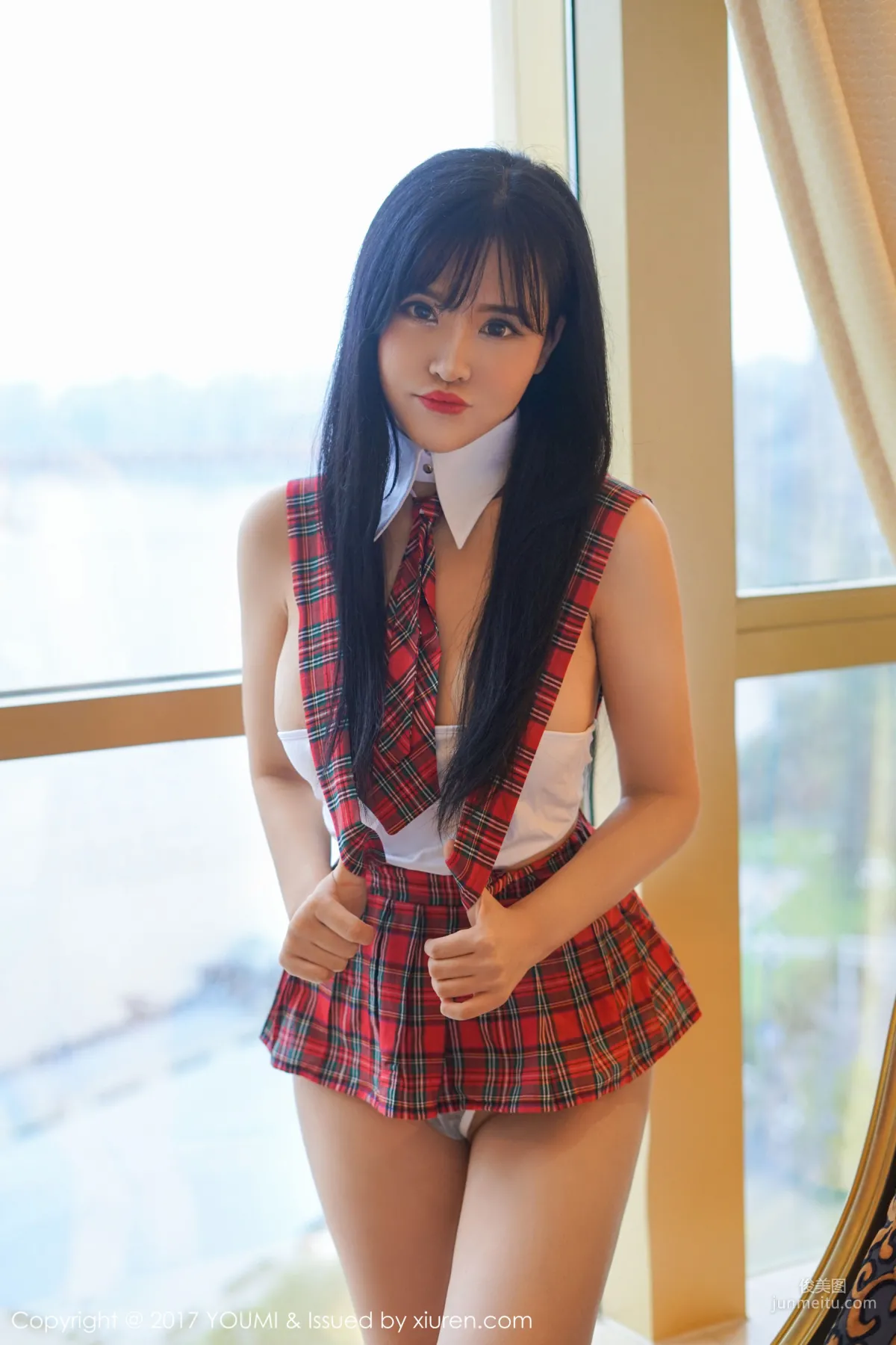 Liu Yuer, Sheer Kitchen Maid + Delinquent Girl [YouMi] Vol.066 Photo Set photo 24