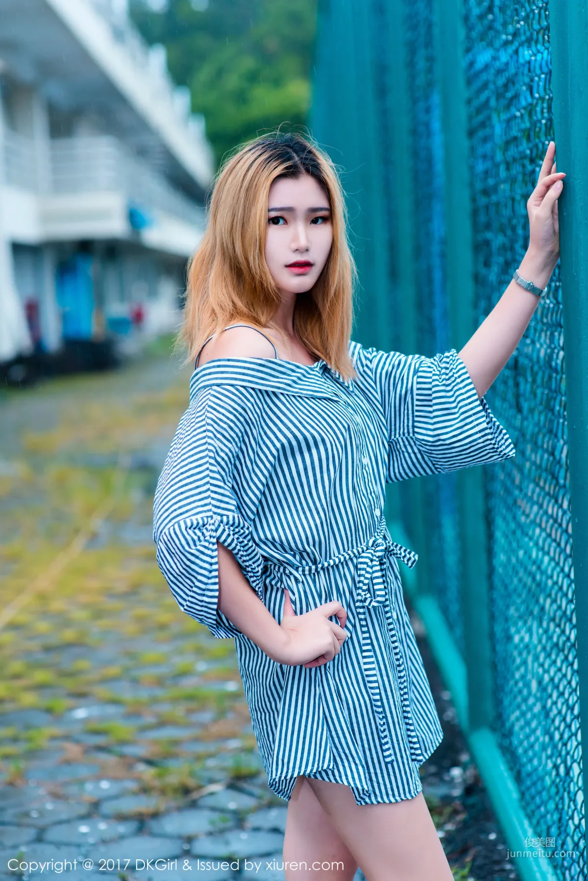 Ting Tingting, 172 Long-Legged Beauty, Bold Outdoor Exposure [DKGirl] Vol.038 Photo Set photo 2