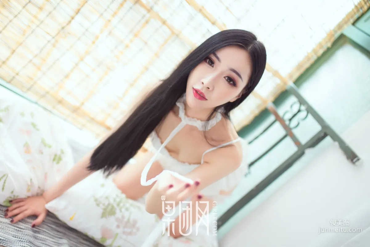 Xiao Yu, White Stockings Beautiful Photos [Girlt] NO.099 Photo Set photo 28