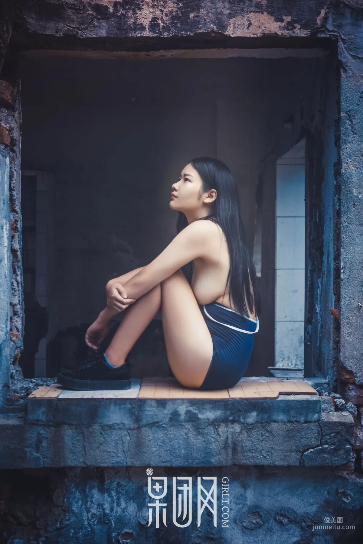 In the Silent and Dilapidated Old House, a Steamy Scene Is Unfolding! [Girlt] NO.089 Photo Set photo 24