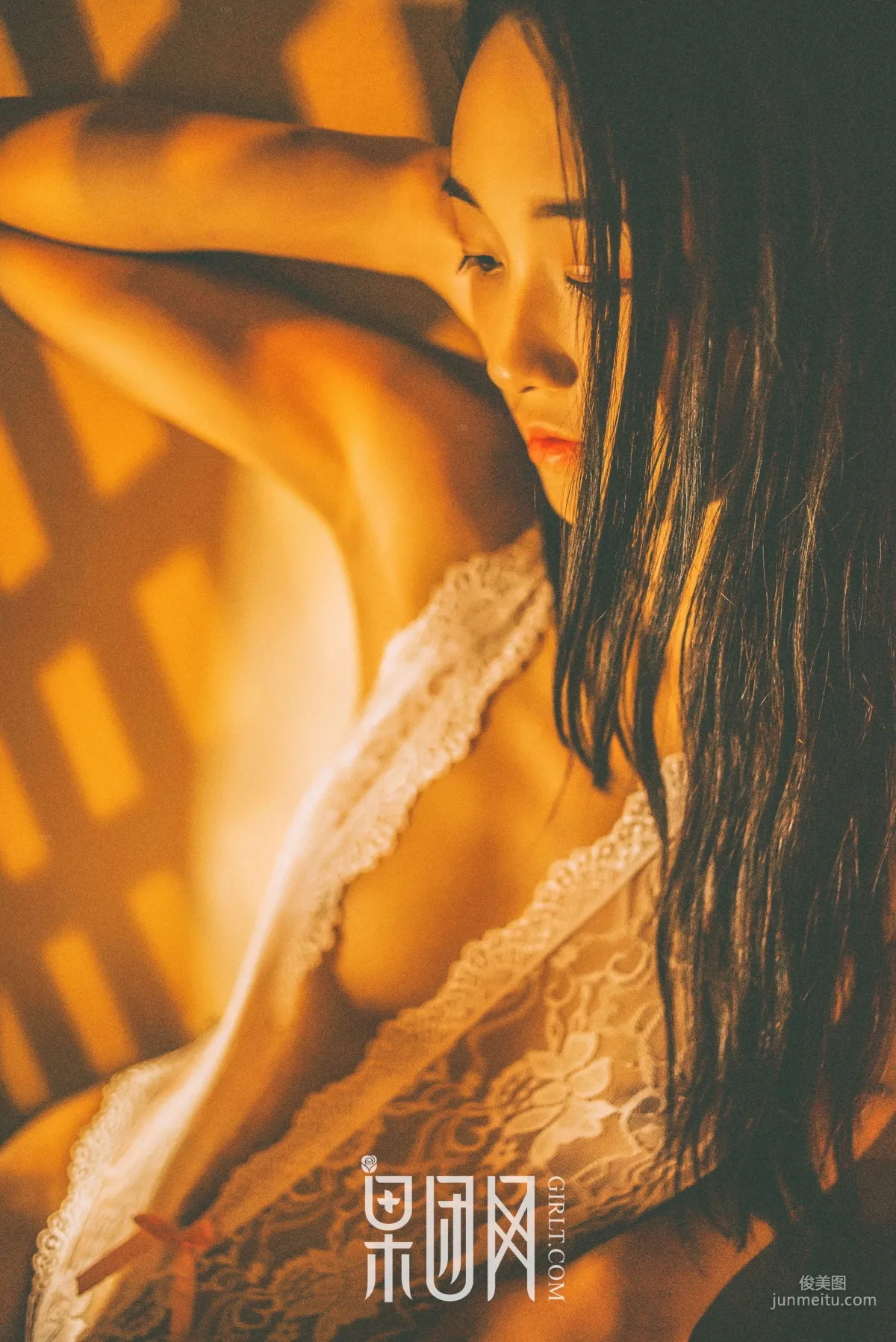 Tiger Tooth Streamer Rou Rou Fruit Group Debut! [Girlt] NO.086 Photo Set photo 2