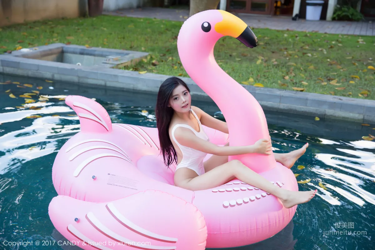 Linmei Huizi Mieko Pool Wet Body Playing in Water [Candy] Vol.028 Photo Set photo 33