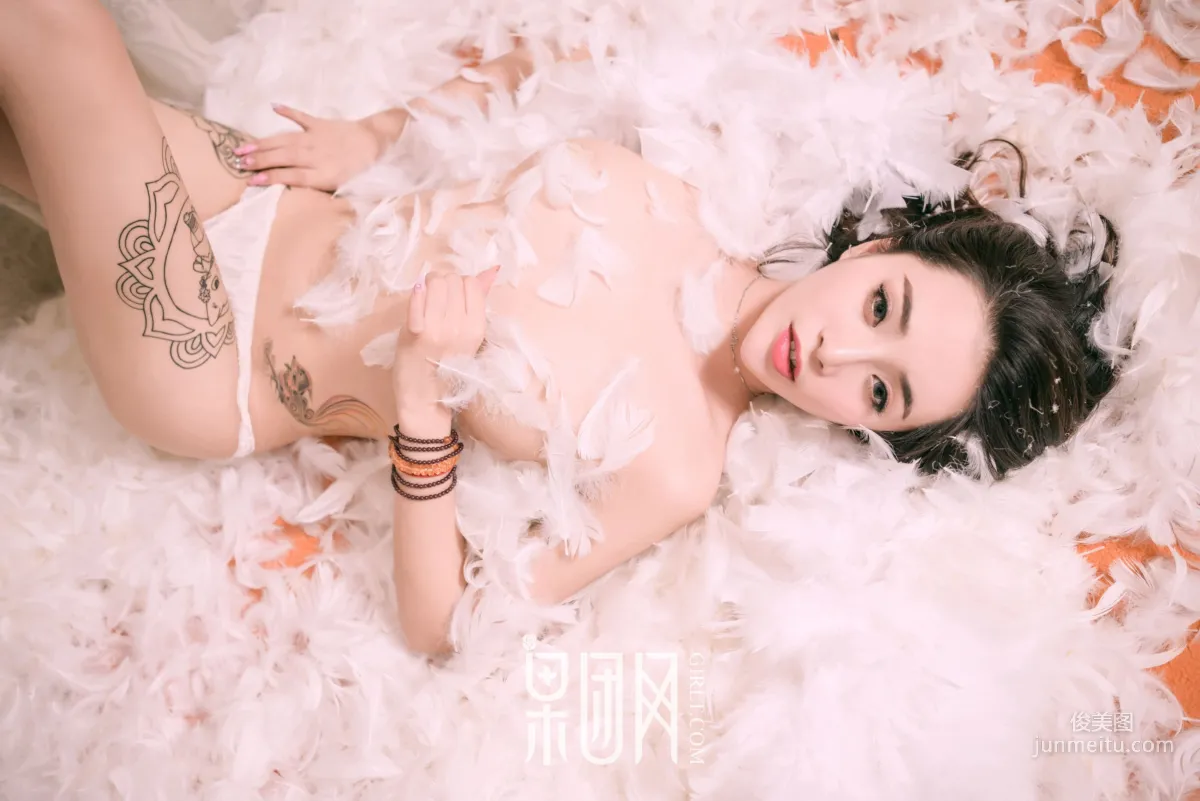 Zhang Xiaomiao, Bust Goddess's Different Temptation [Girlt] NO.077 Photo Set photo 77