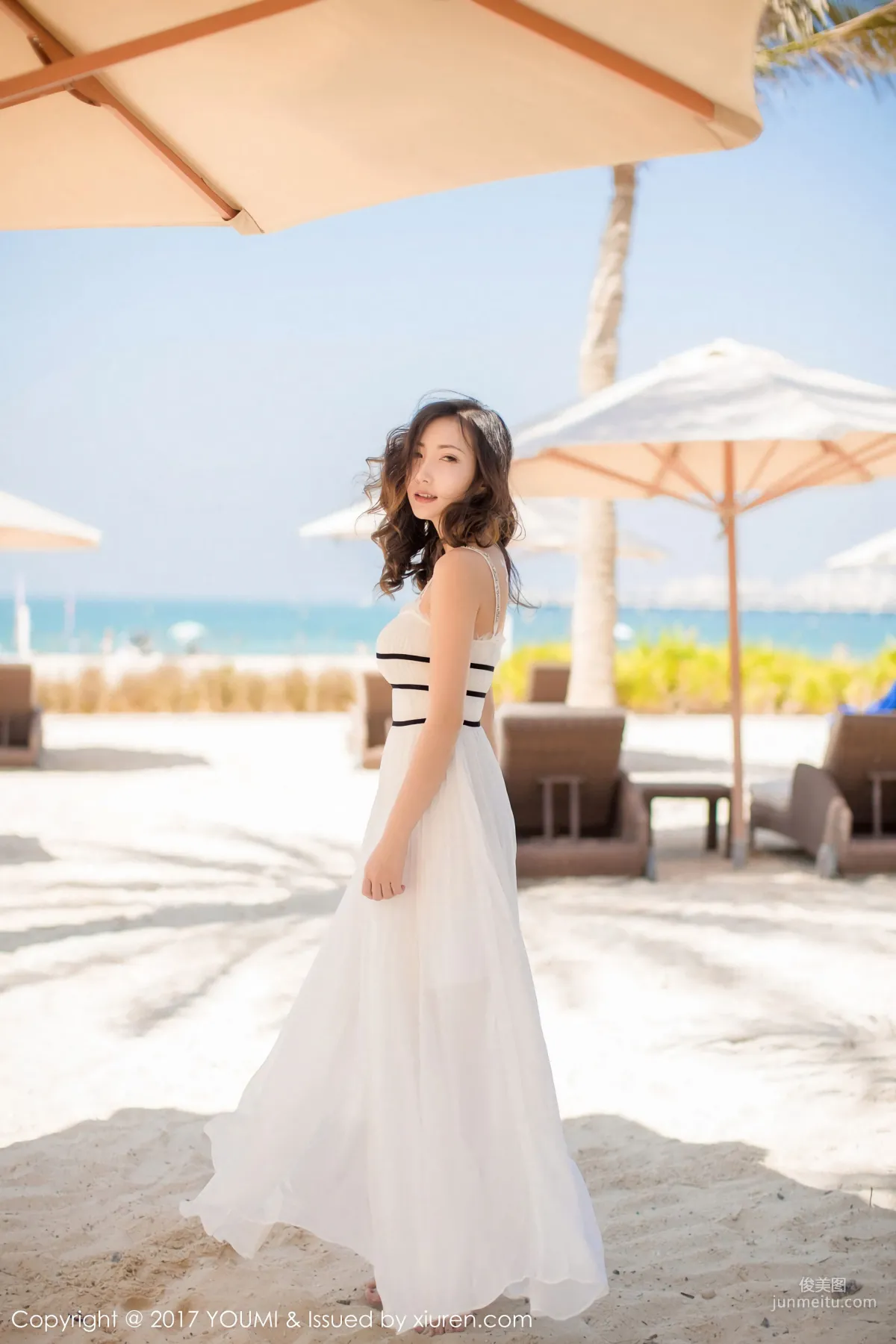 Yumi- Youmei Dubai Travel Shoot Beach Goddess [YouMi] Vol.078 Photo Set photo 38