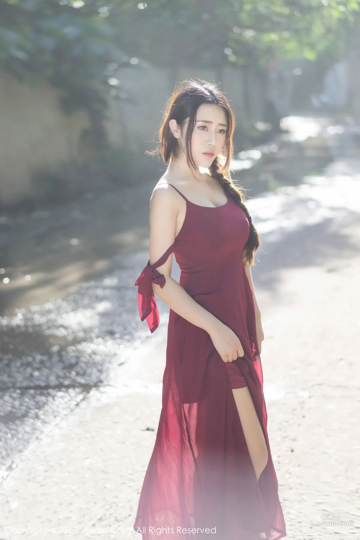 Dou Douliang Youlina 'Fresh Outdoors, Sexy Close-Ups Indoors' [XiuRen] NO.814 Photo Set photo 37
