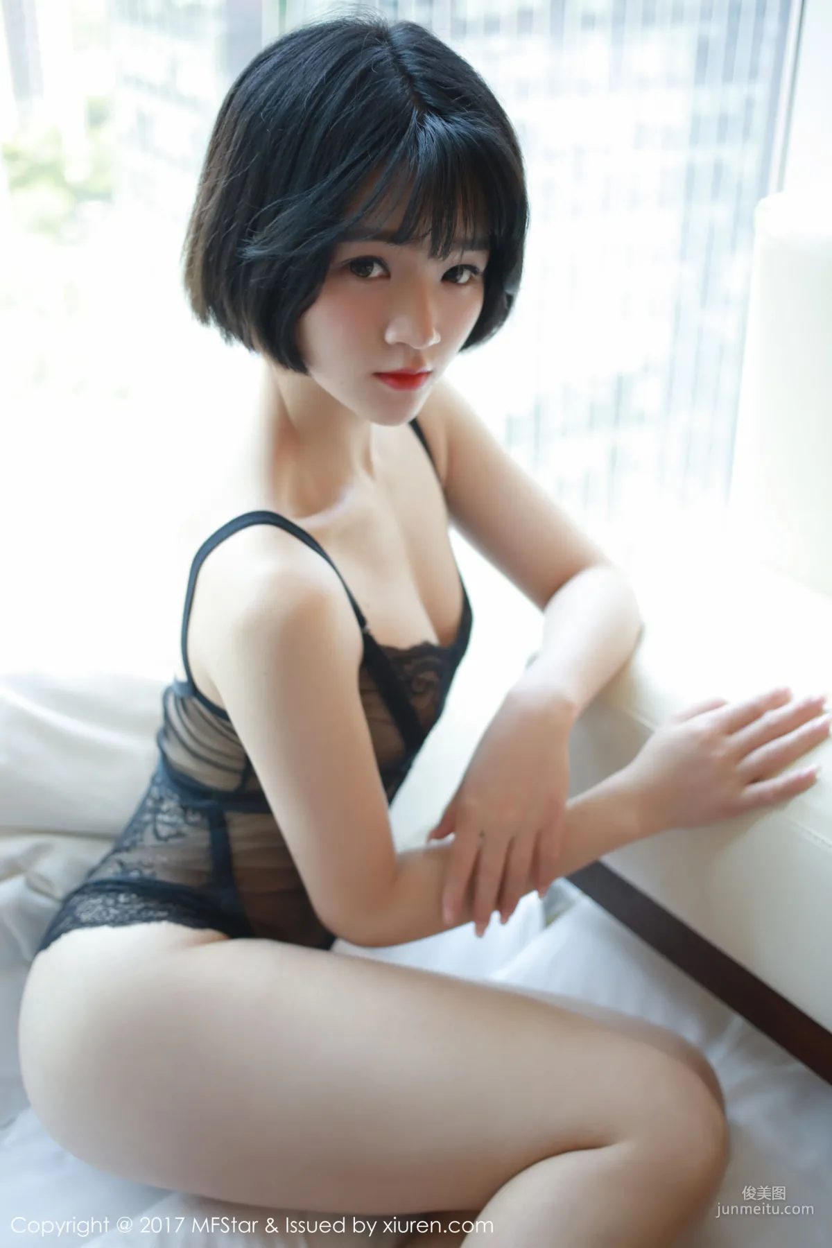 悦爷妖精《妖艳的玫瑰》 [模范学院MFStar] Vol.110 写真集5
