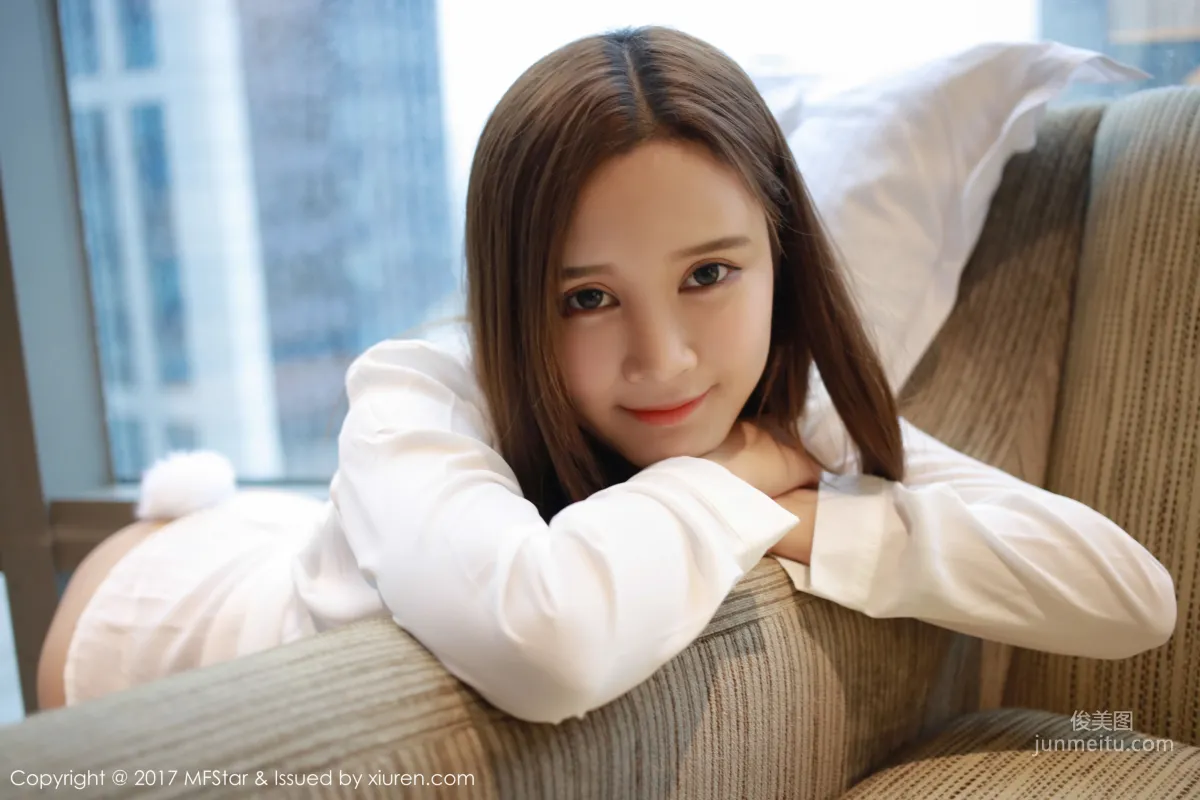 Shanshan, Sexy Bodysuit + White Shirt [MFStar] Vol.108 Photo Set photo 44