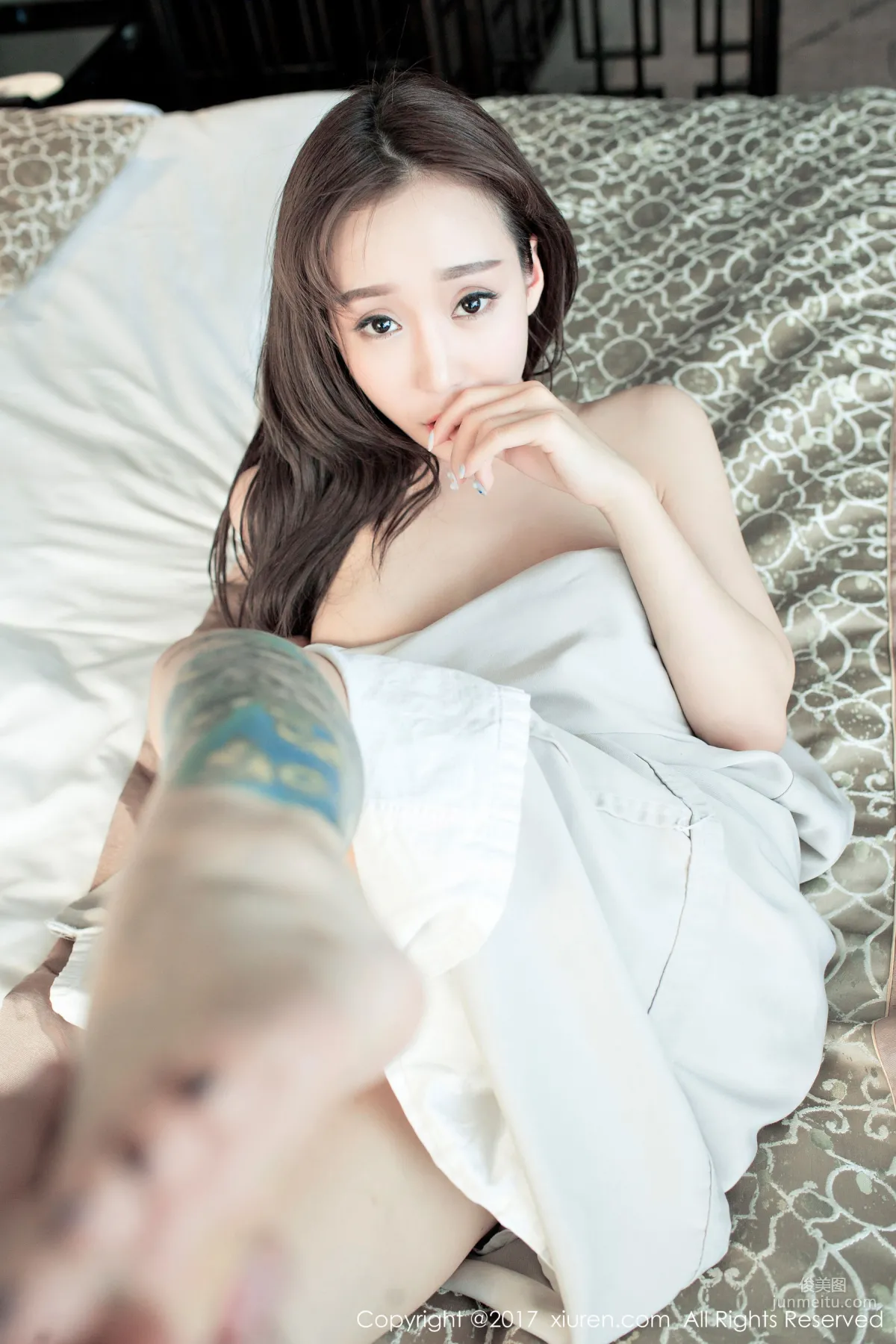 Gu Can 《This Collection Only Plays with Legs》 [XiuRen] NO.821 Photo Set photo 31