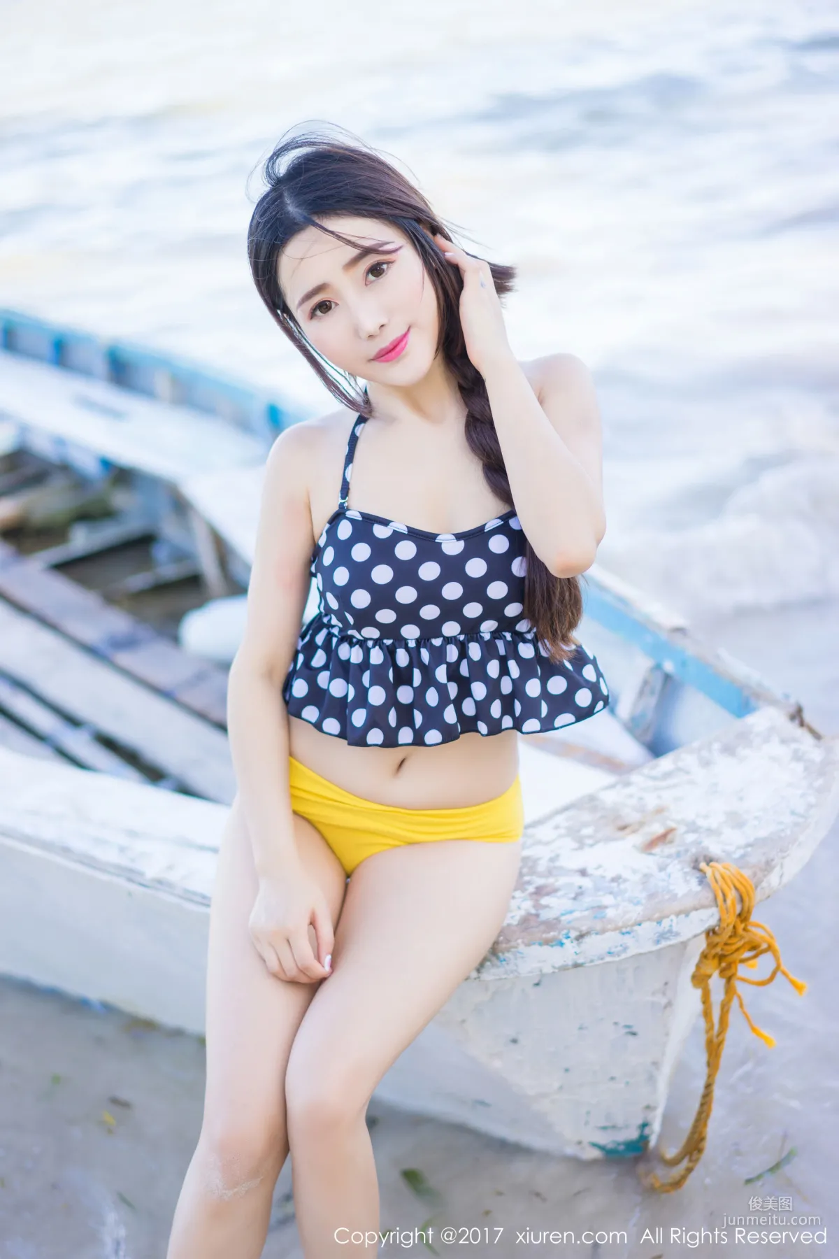 Dou Douliang Youlina 'Fresh Outdoors, Sexy Close-Ups Indoors' [XiuRen] NO.814 Photo Set photo 42