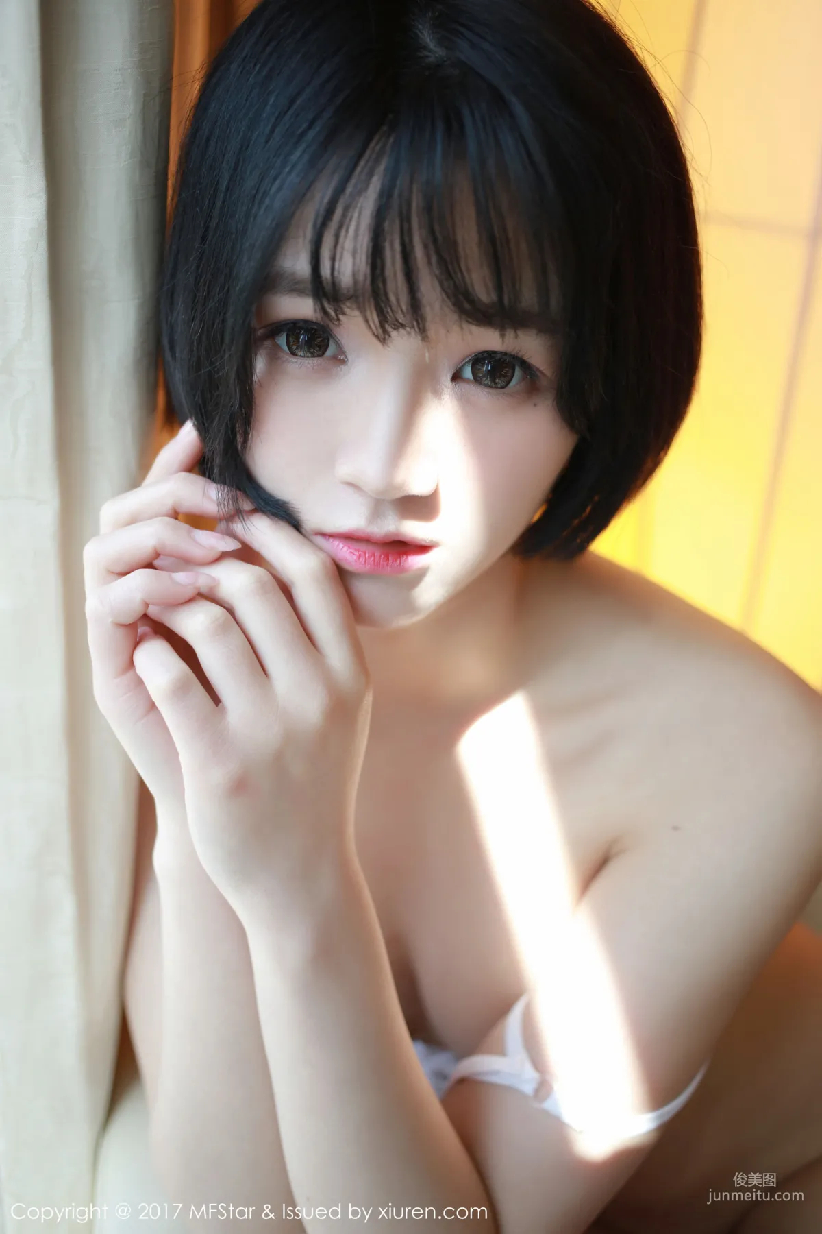 悦爷妖精《妖艳的玫瑰》 [模范学院MFStar] Vol.110 写真集36