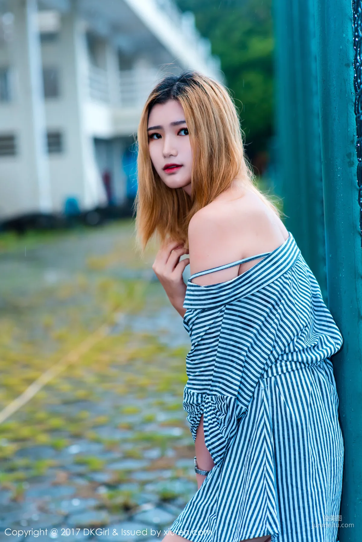 Ting Tingting, 172 Long-Legged Beauty, Bold Outdoor Exposure [DKGirl] Vol.038 Photo Set photo 6