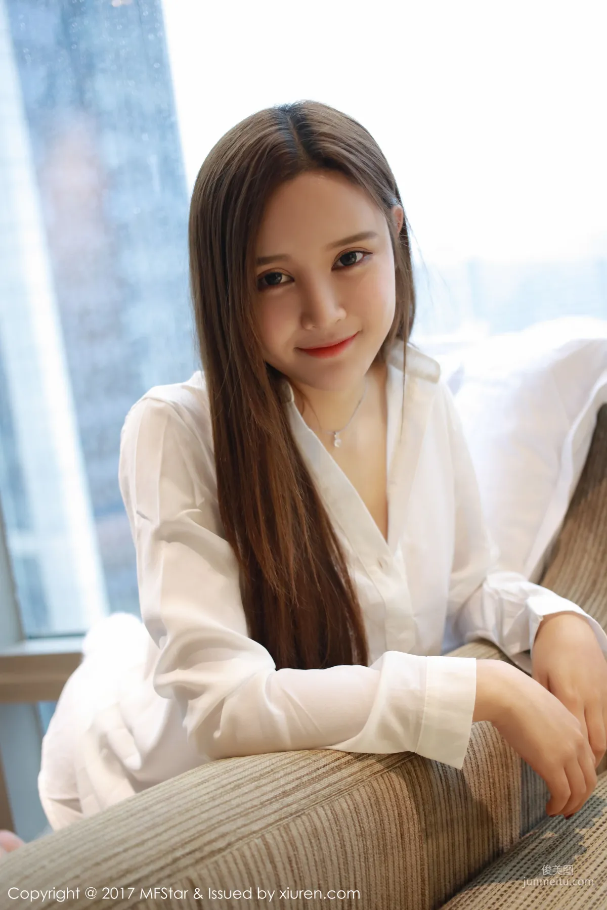 Shanshan, Sexy Bodysuit + White Shirt [MFStar] Vol.108 Photo Set photo 45