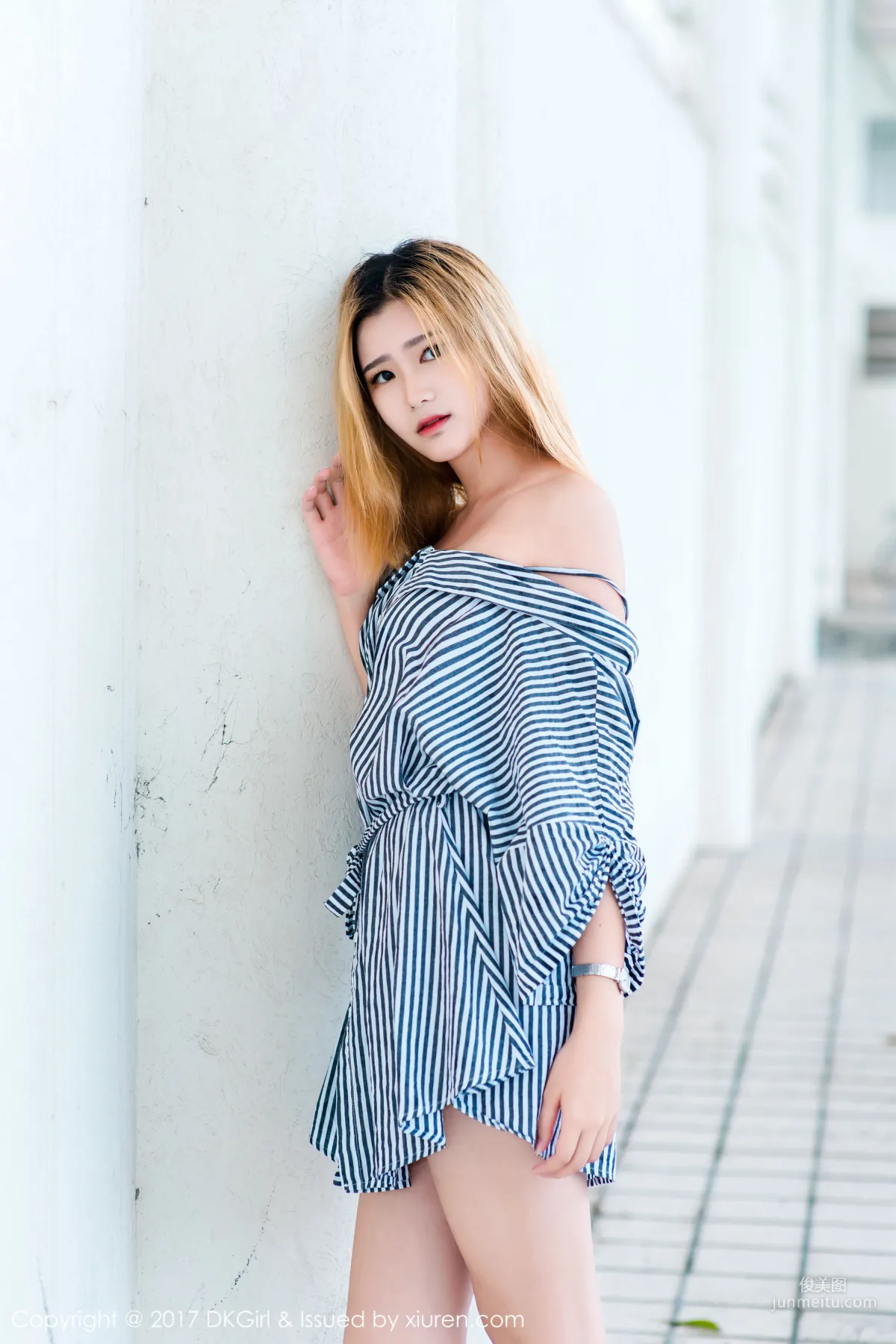 Ting Tingting, 172 Long-Legged Beauty, Bold Outdoor Exposure [DKGirl] Vol.038 Photo Set photo 9