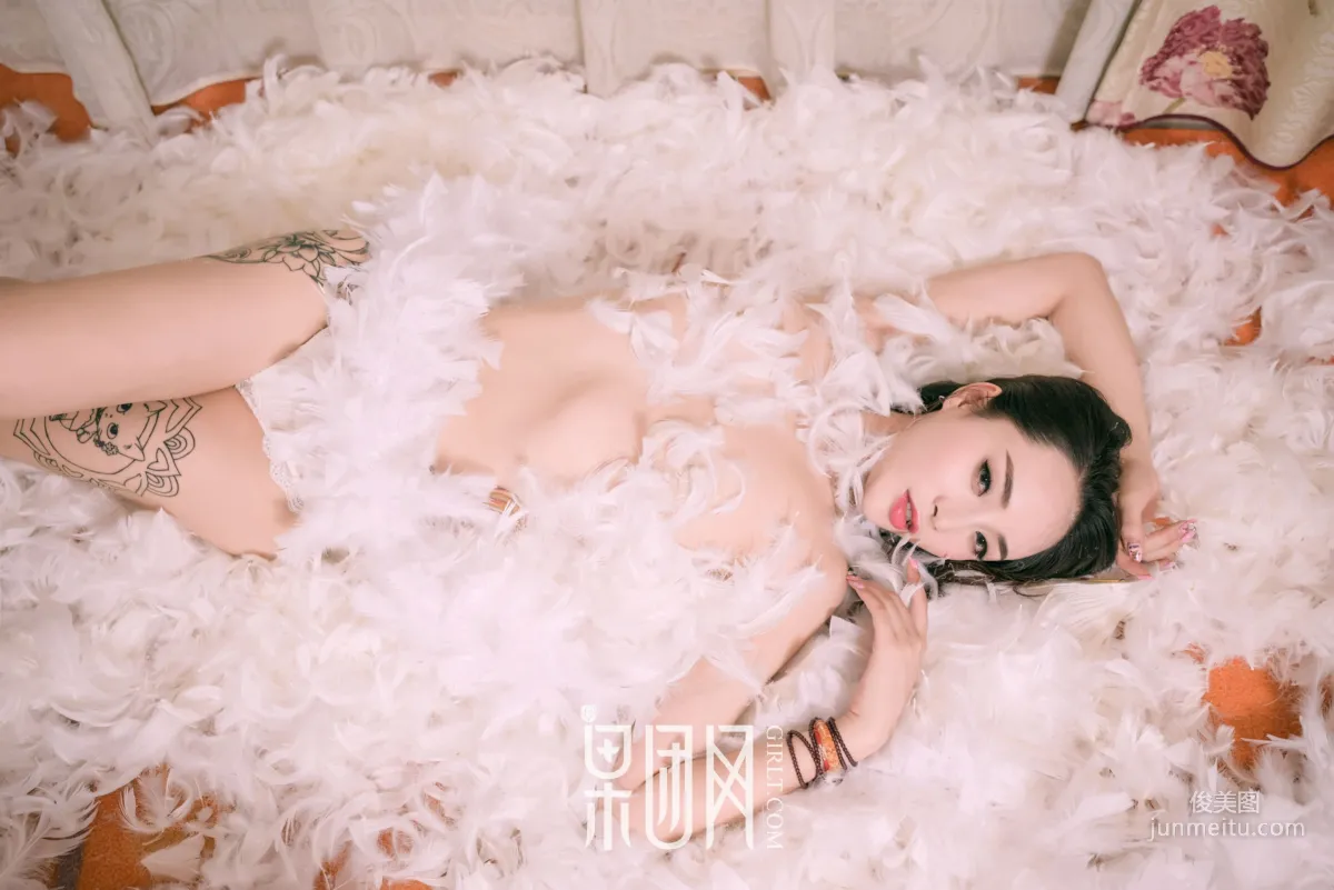 Zhang Xiaomiao, Bust Goddess's Different Temptation [Girlt] NO.077 Photo Set photo 54