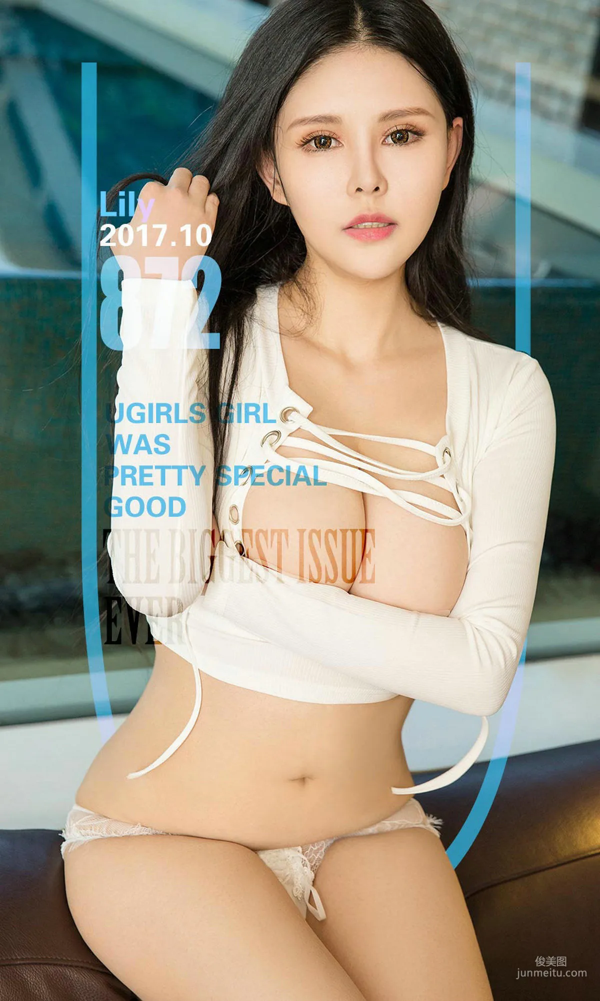 Lily《浸湿的比基尼》 [尤果圈Ugirls] NO.872 写真集1
