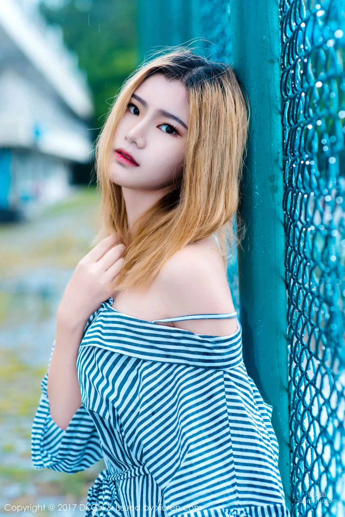 Ting Tingting, 172 Long-Legged Beauty, Bold Outdoor Exposure [DKGirl] Vol.038 Photo Set photo 7