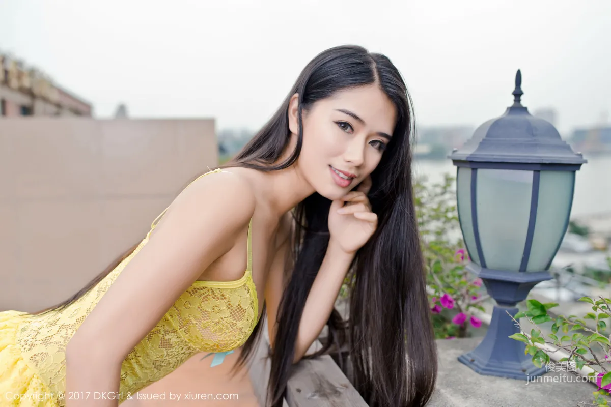 High-Face-Value Beauty @A Baobao, Lace Lingerie + Bunny Girl [DKGirl] Vol.041 Photo Set photo 4