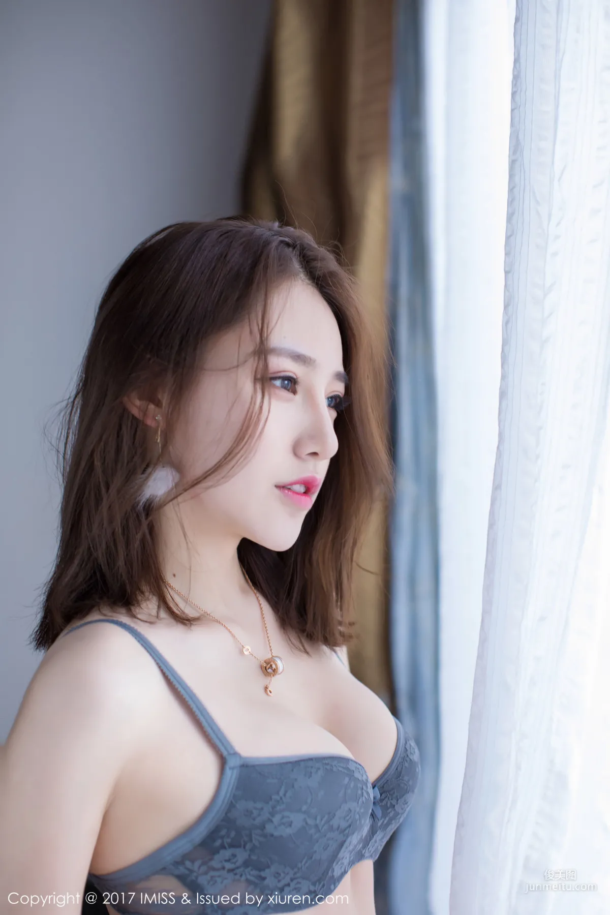 Liu Yining Lynn, Lace Lingerie + Sexy Dudou [IMISS] Vol.186 Photo Set photo 34